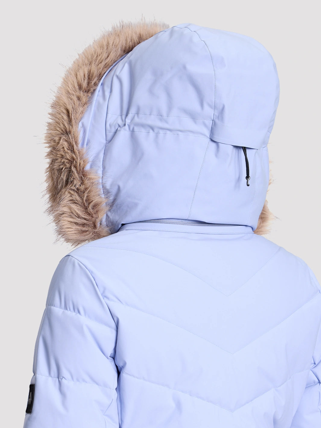 Women's Slim-Fit Faux Fur Collar SORONA Insulated Ski Jacket PIONEER CAMP