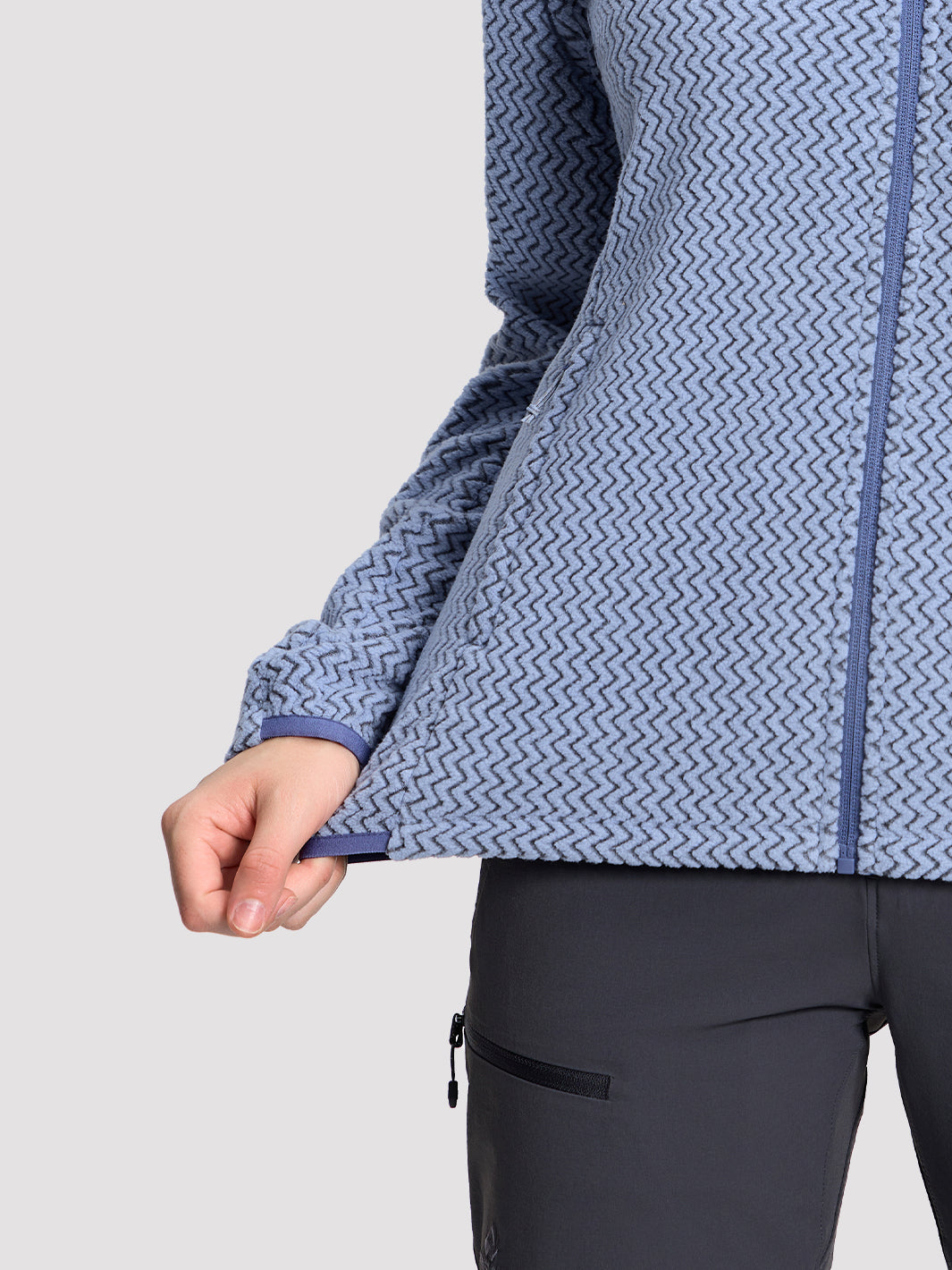 Women's Moisture-Wicking Wave Fleece Hoodie PIONEER CAMP