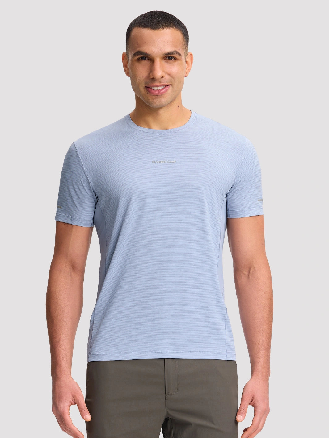 Men's Breathable Mesh-Back Performance Top