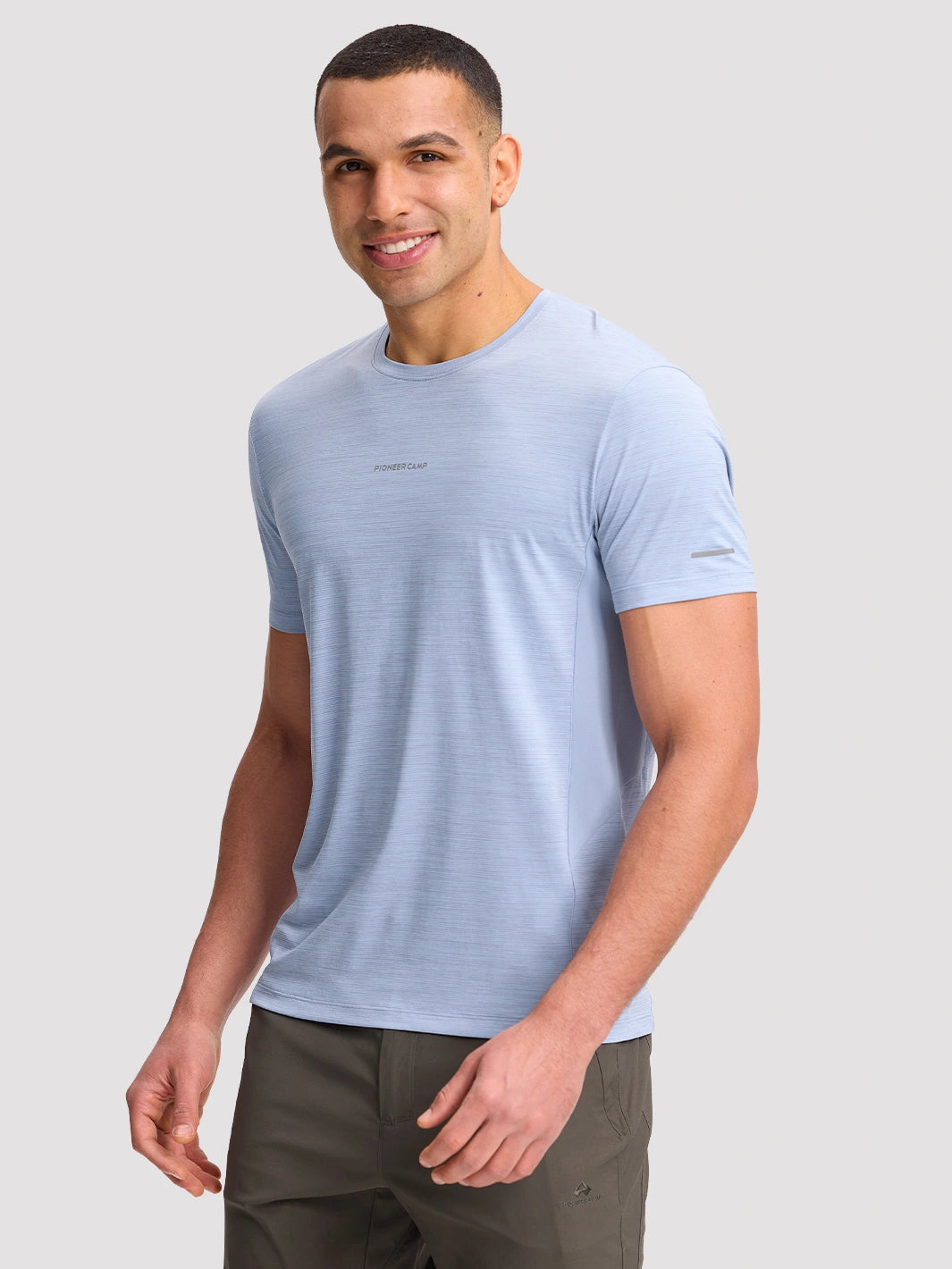 Men's Breathable Mesh-Back Performance Top