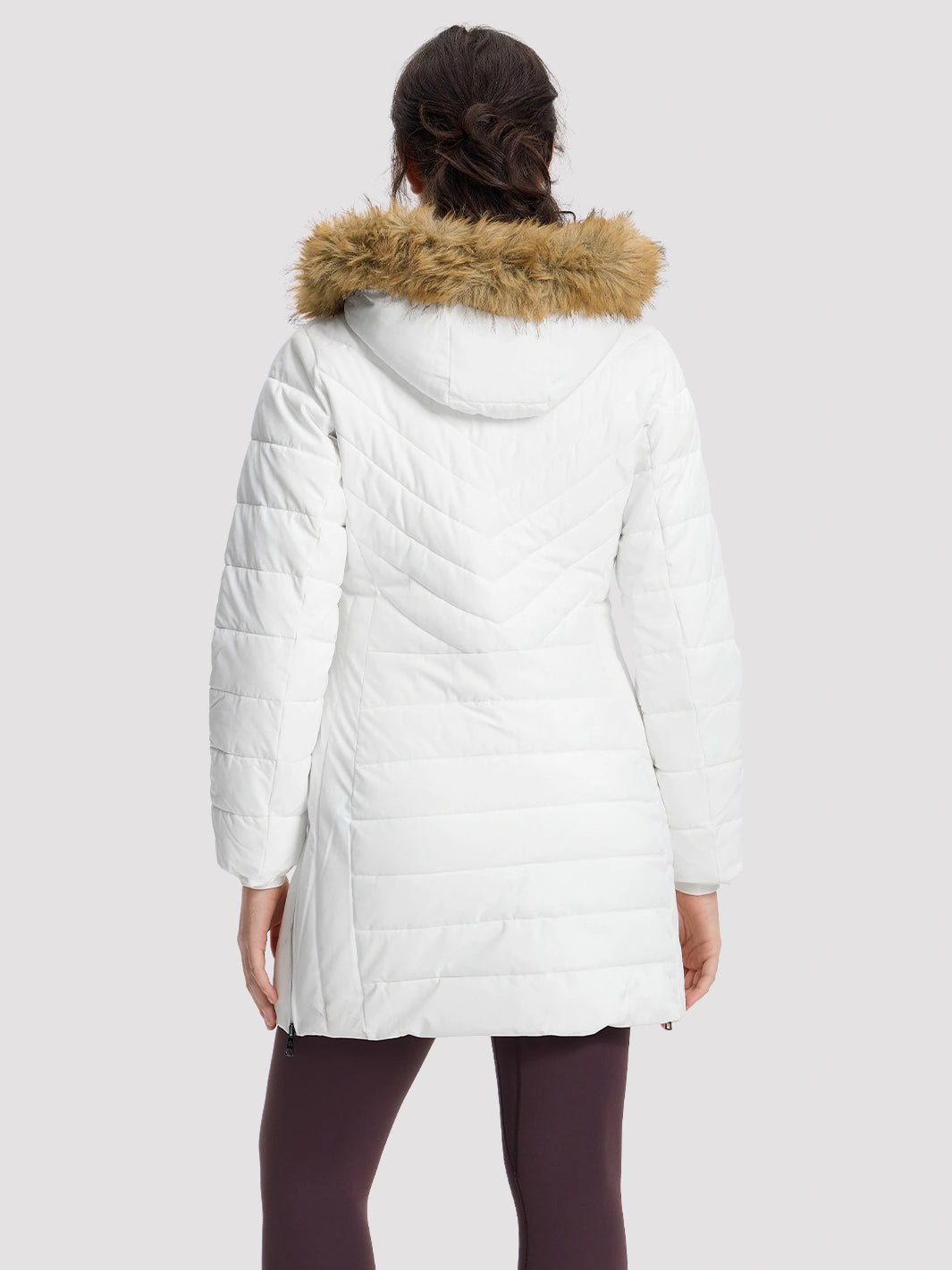 Women's Waterproof Long Puffer Coat PIONEER CAMP