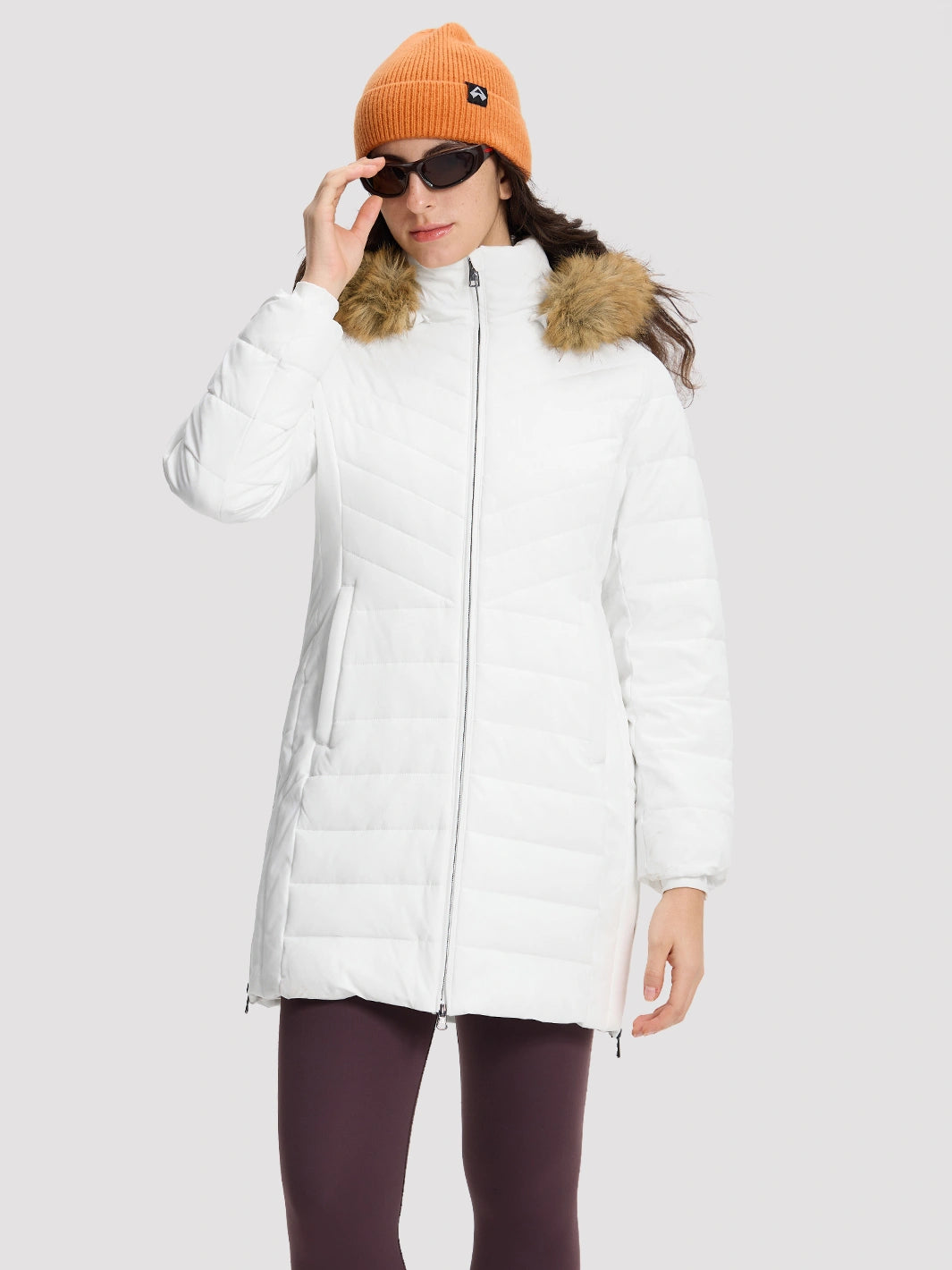 Women's Waterproof Long Puffer Coat PIONEER CAMP