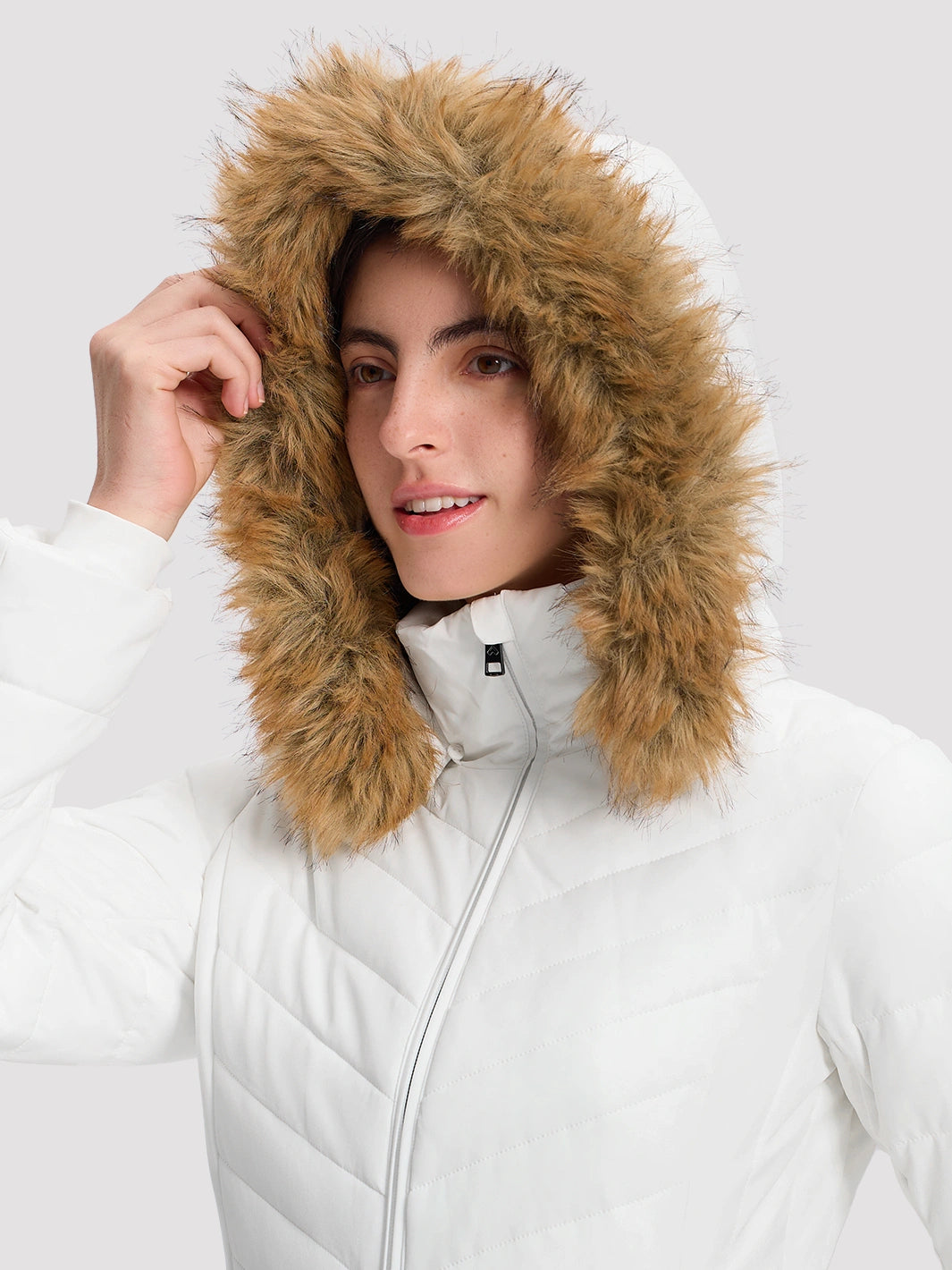 Women's Waterproof Long Puffer Coat PIONEER CAMP