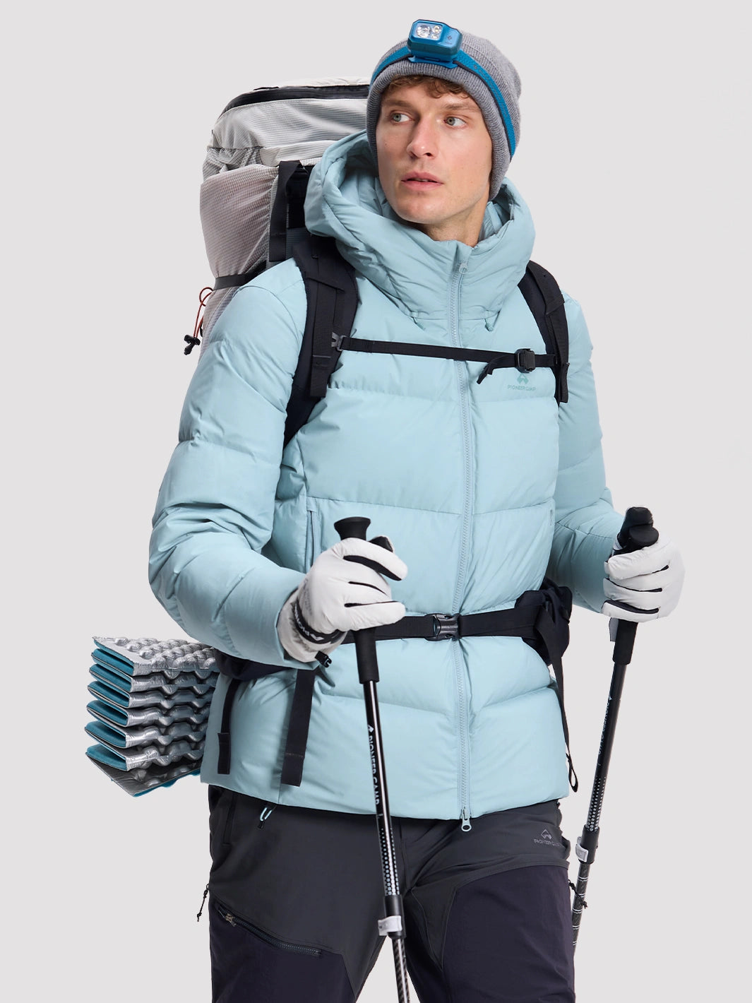 POLARIS Men's Alpine 800 Fill Down Jacket Pioneer Camp