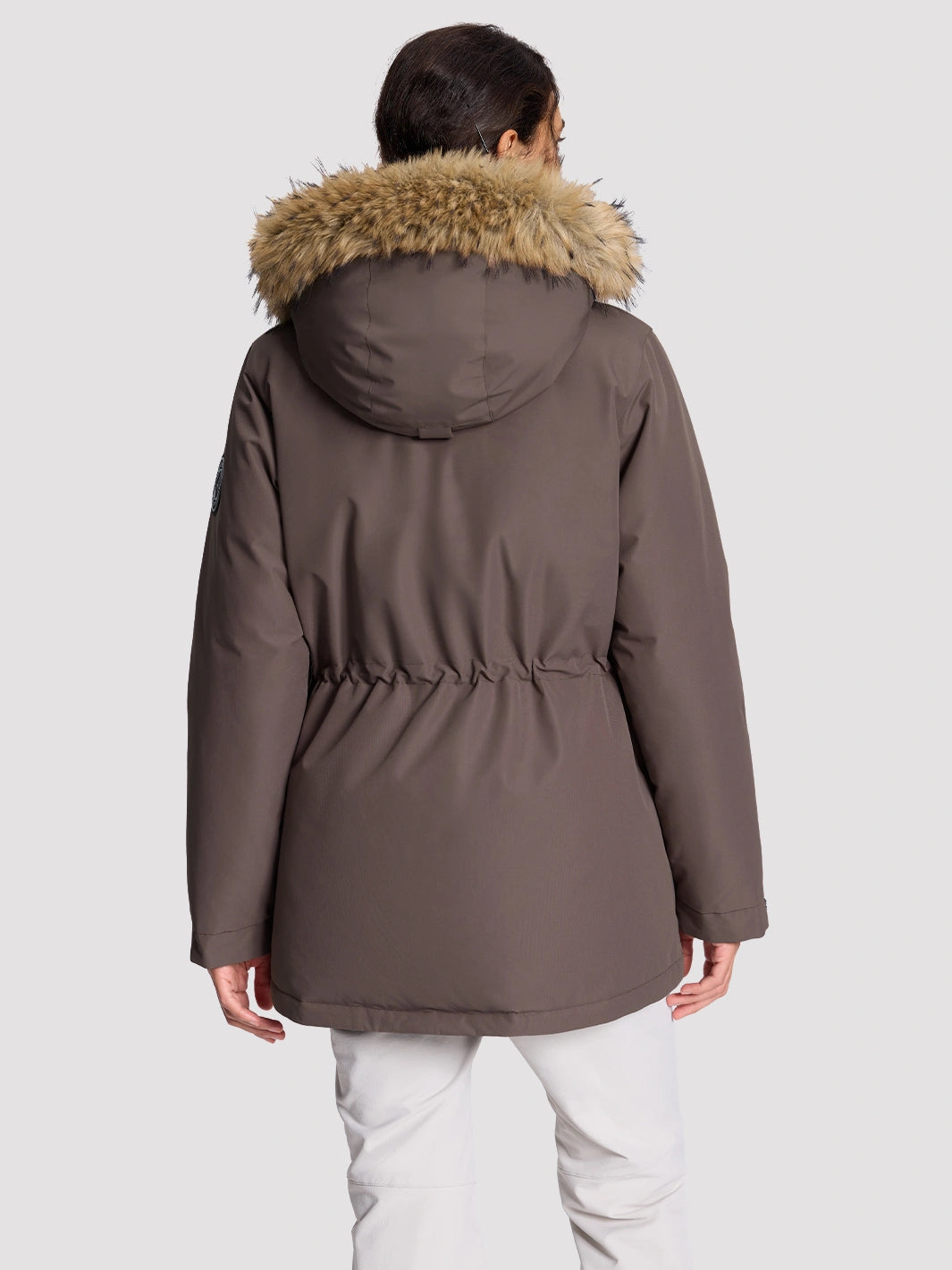Women's 700 Fill Power Water-Resistant Duck Down Parka Jacket PIONEER CAMP