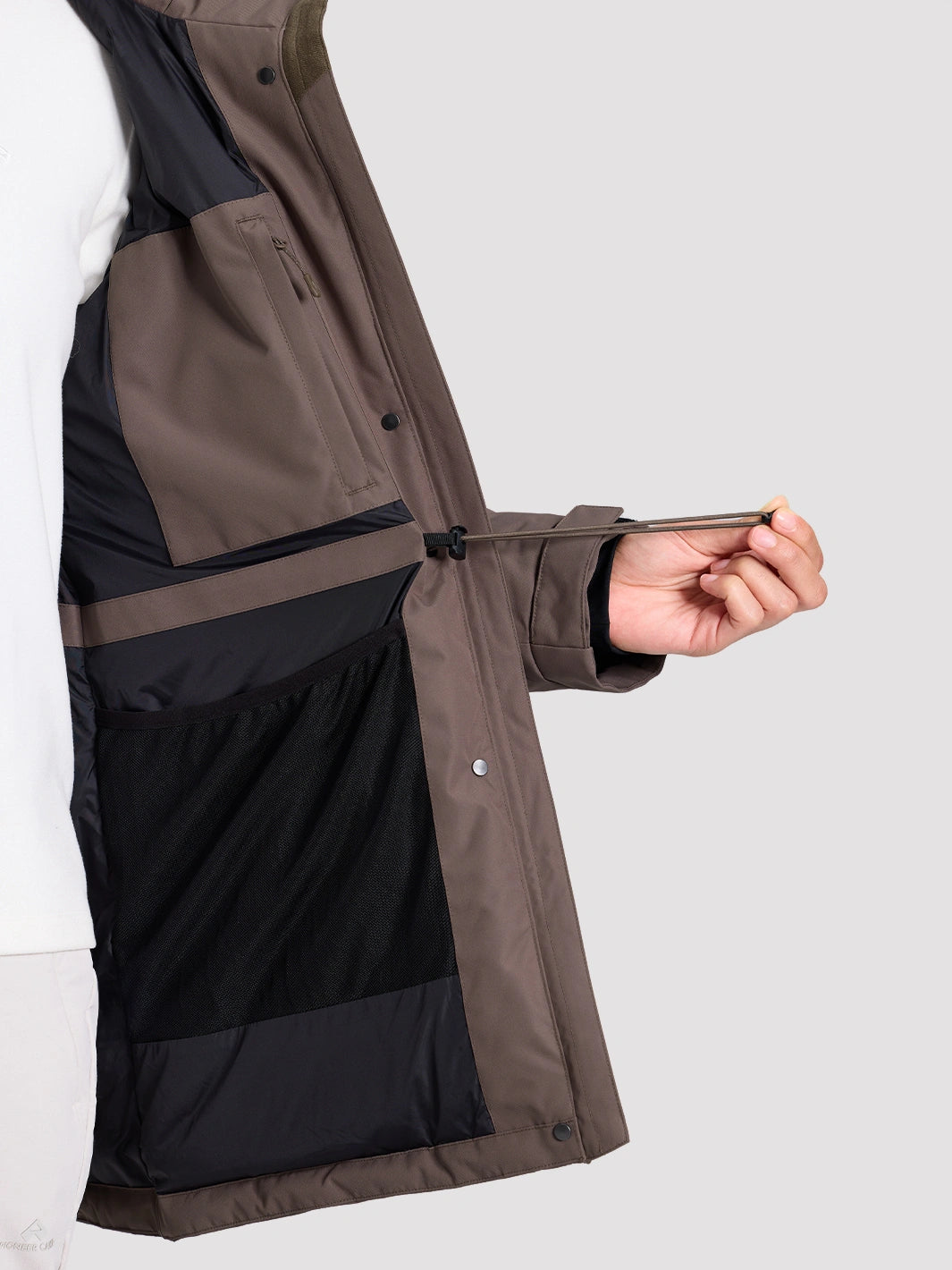 Women's 700 Fill Power Water-Resistant Duck Down Parka Jacket PIONEER CAMP