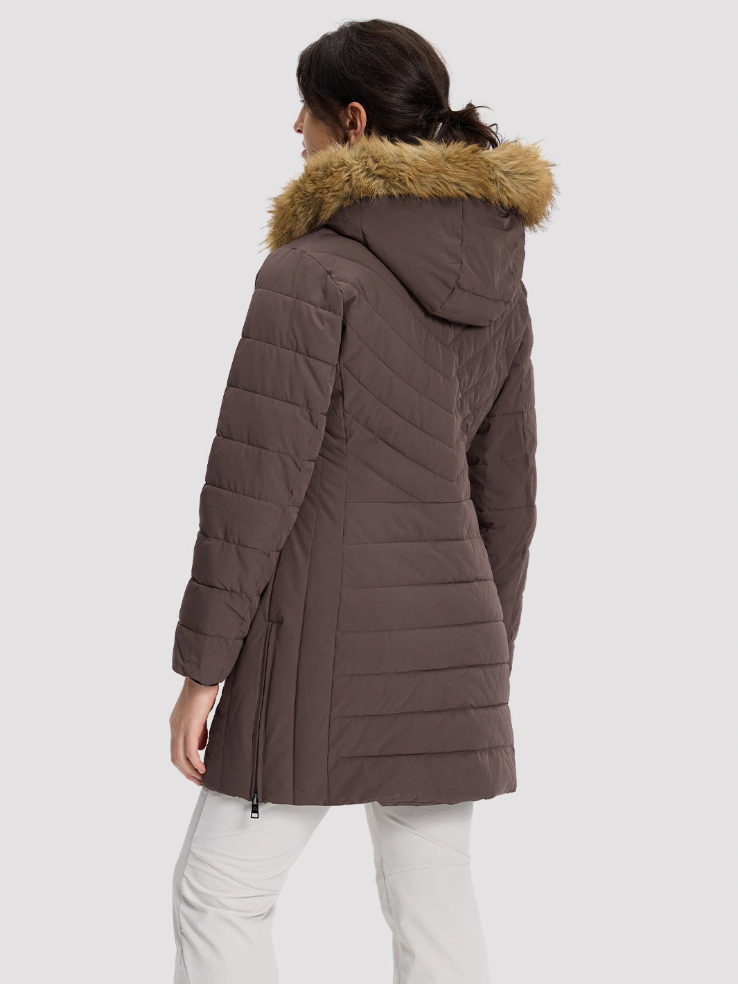 Women's Waterproof Long Puffer Coat PIONEER CAMP