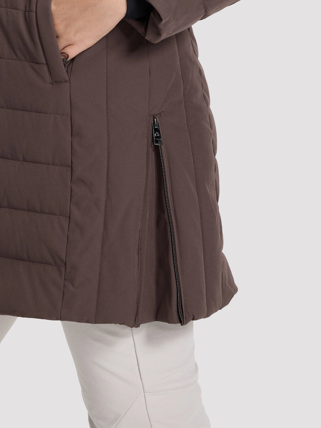 Women's Waterproof Long Puffer Coat PIONEER CAMP