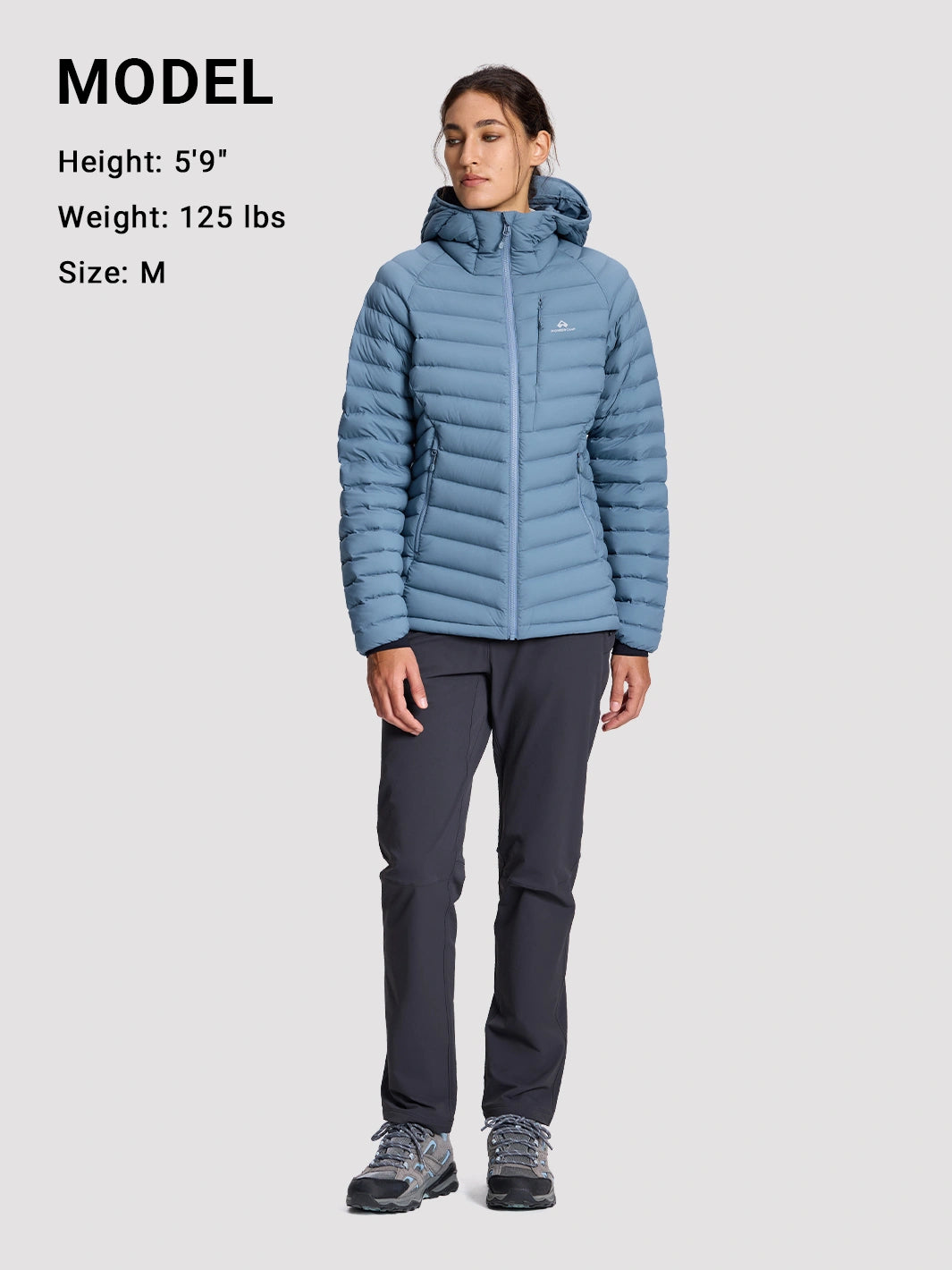 Pioneer Camp POLARIS Women's All-Terrain 850 Fill Down Jacket PIONEER CAMP