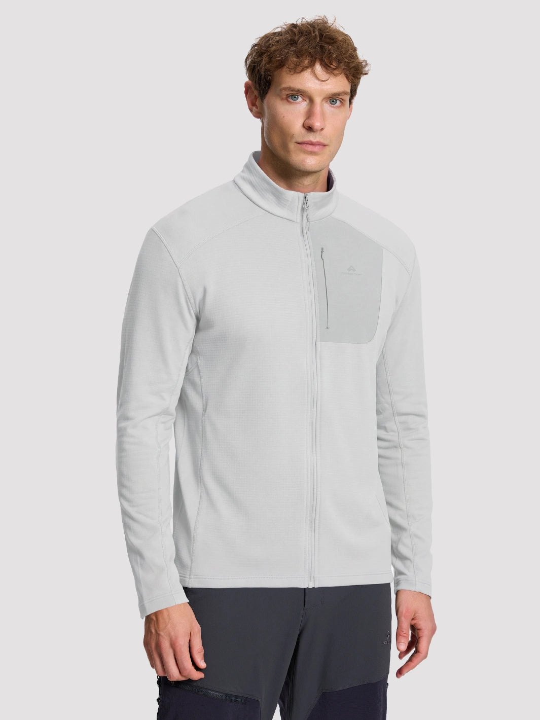 Men's Dynamic Full-Zip Grid Fleece Jacket PIONEER CAMP