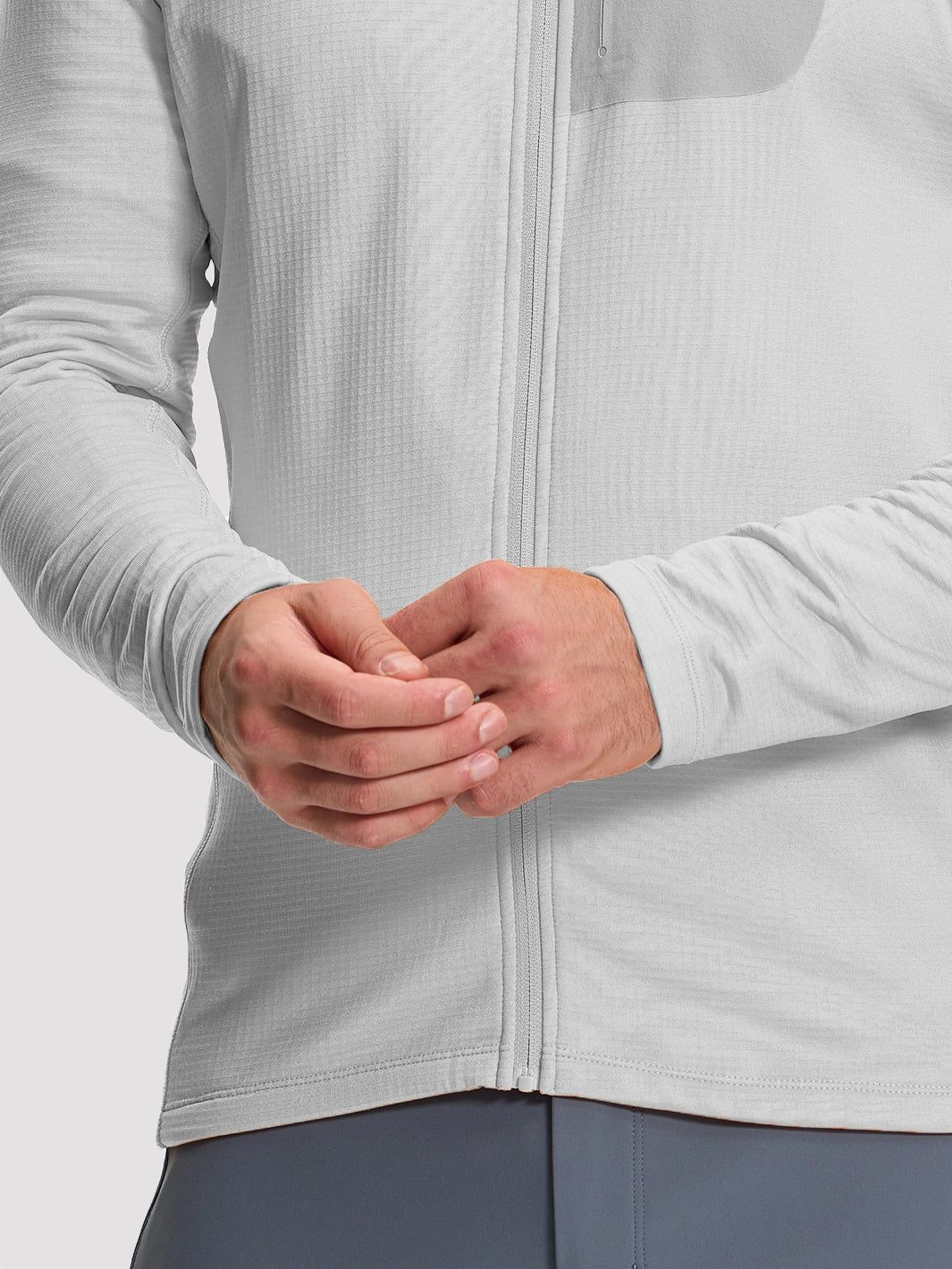 Men's Dynamic Full-Zip Grid Fleece Jacket PIONEER CAMP