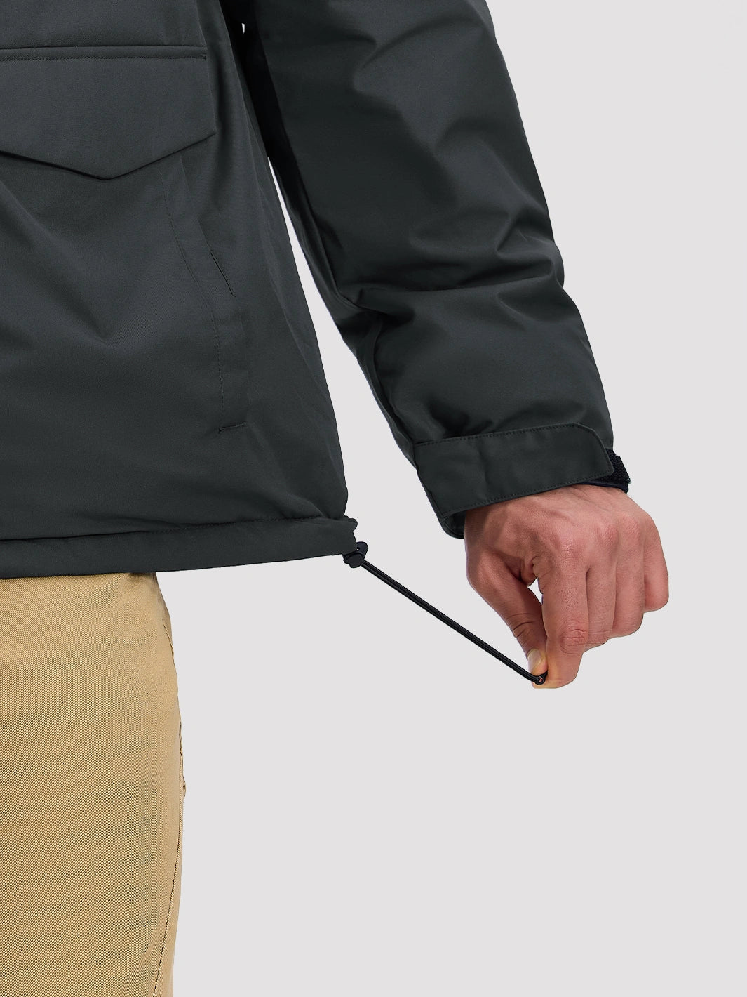 Men's 9-Pocket Hooded Fleece-Lined Winter Parka PIONEER CAMP
