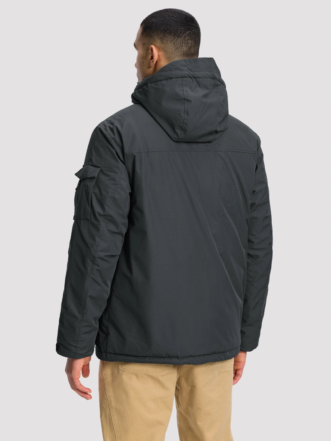 Men's 9-Pocket Hooded Fleece-Lined Winter Parka PIONEER CAMP