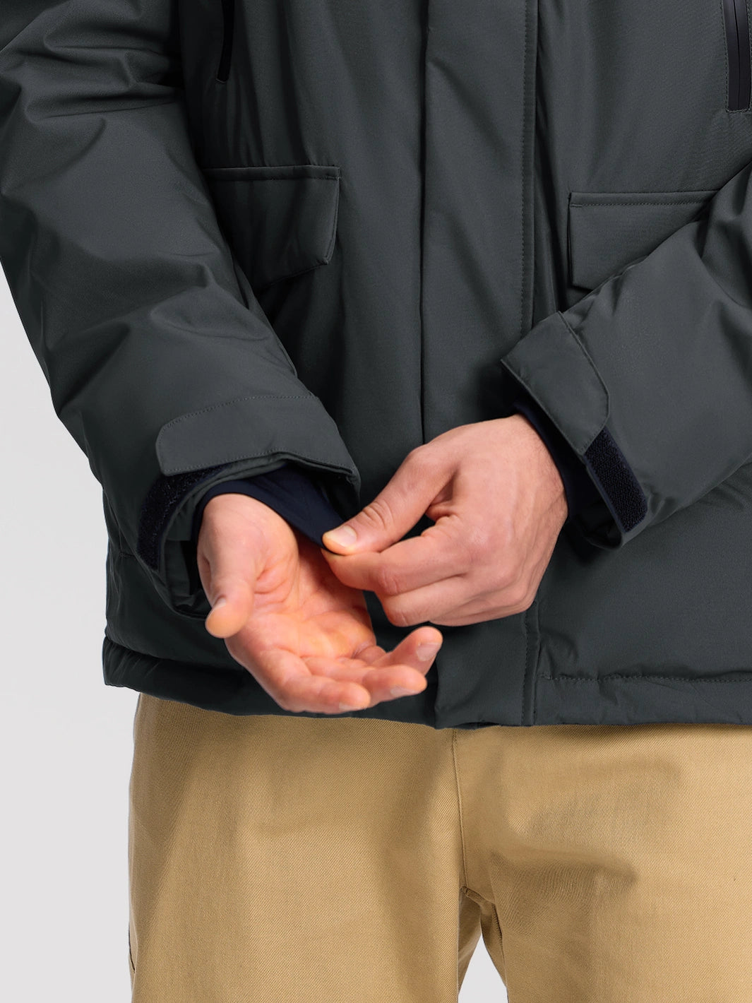 Men's 9-Pocket Hooded Fleece-Lined Winter Parka PIONEER CAMP
