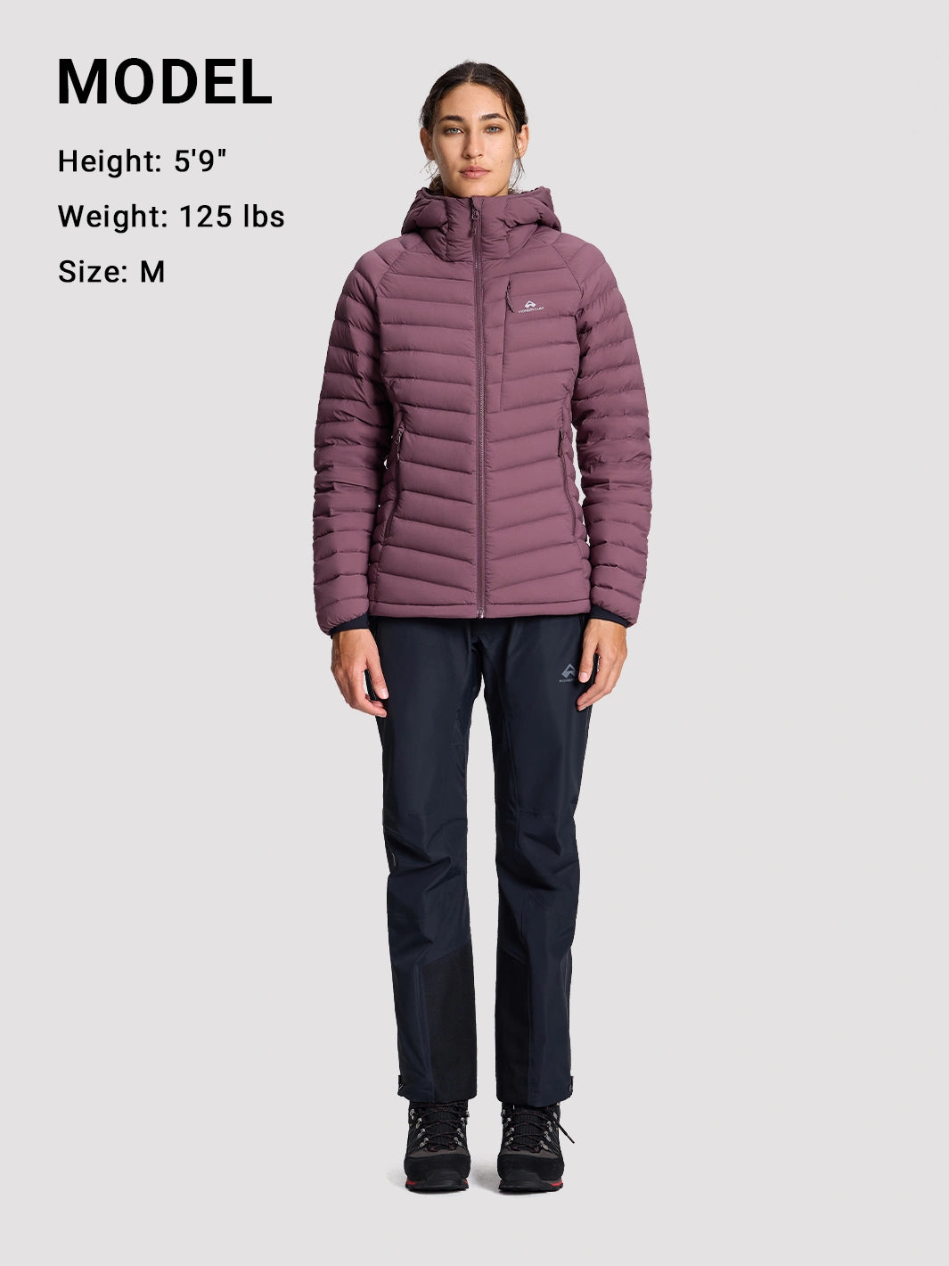 Pioneer Camp POLARIS Women's All-Terrain 850 Fill Down Jacket PIONEER CAMP