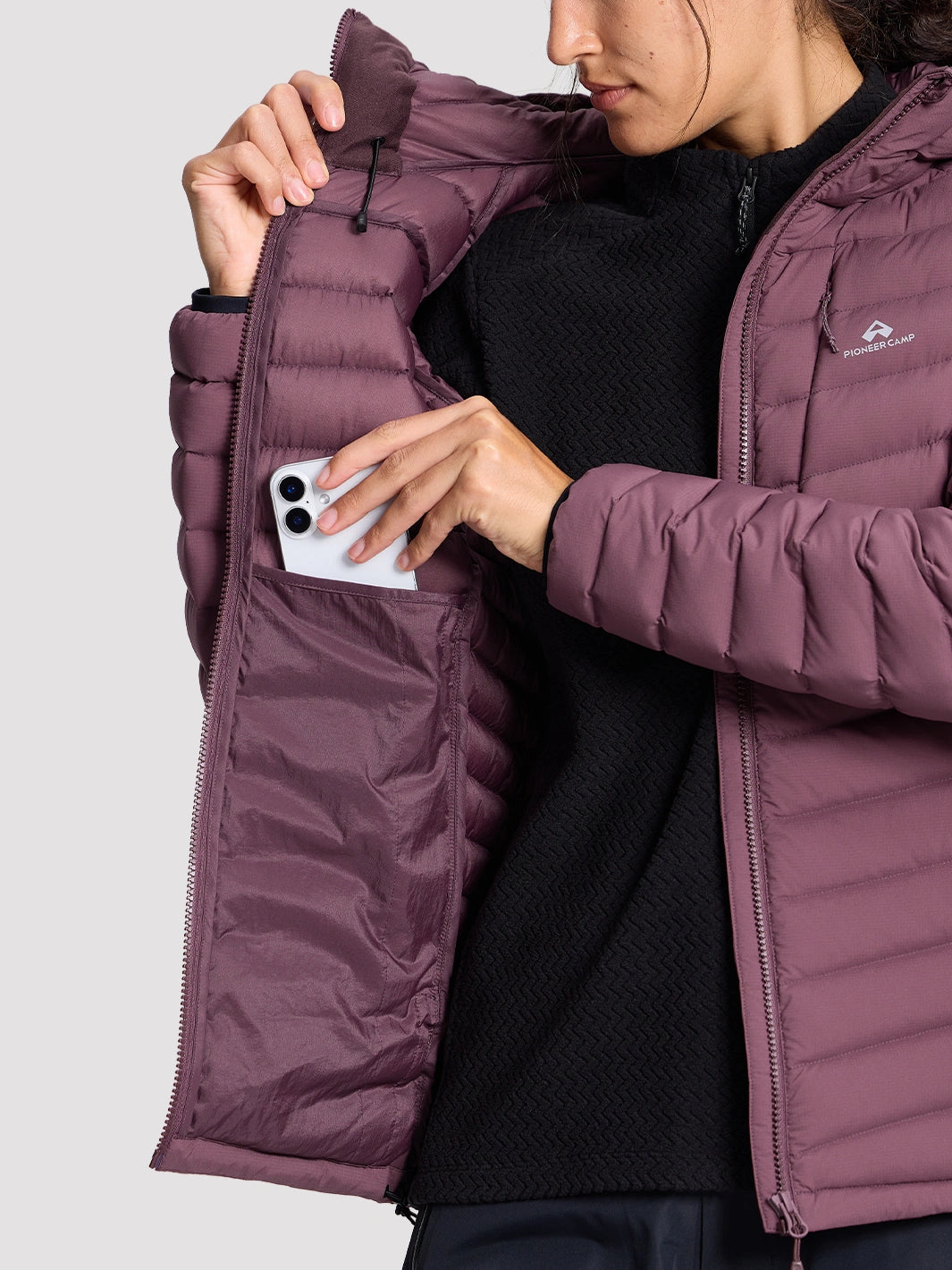 Pioneer Camp POLARIS Women's All-Terrain 850 Fill Down Jacket PIONEER CAMP