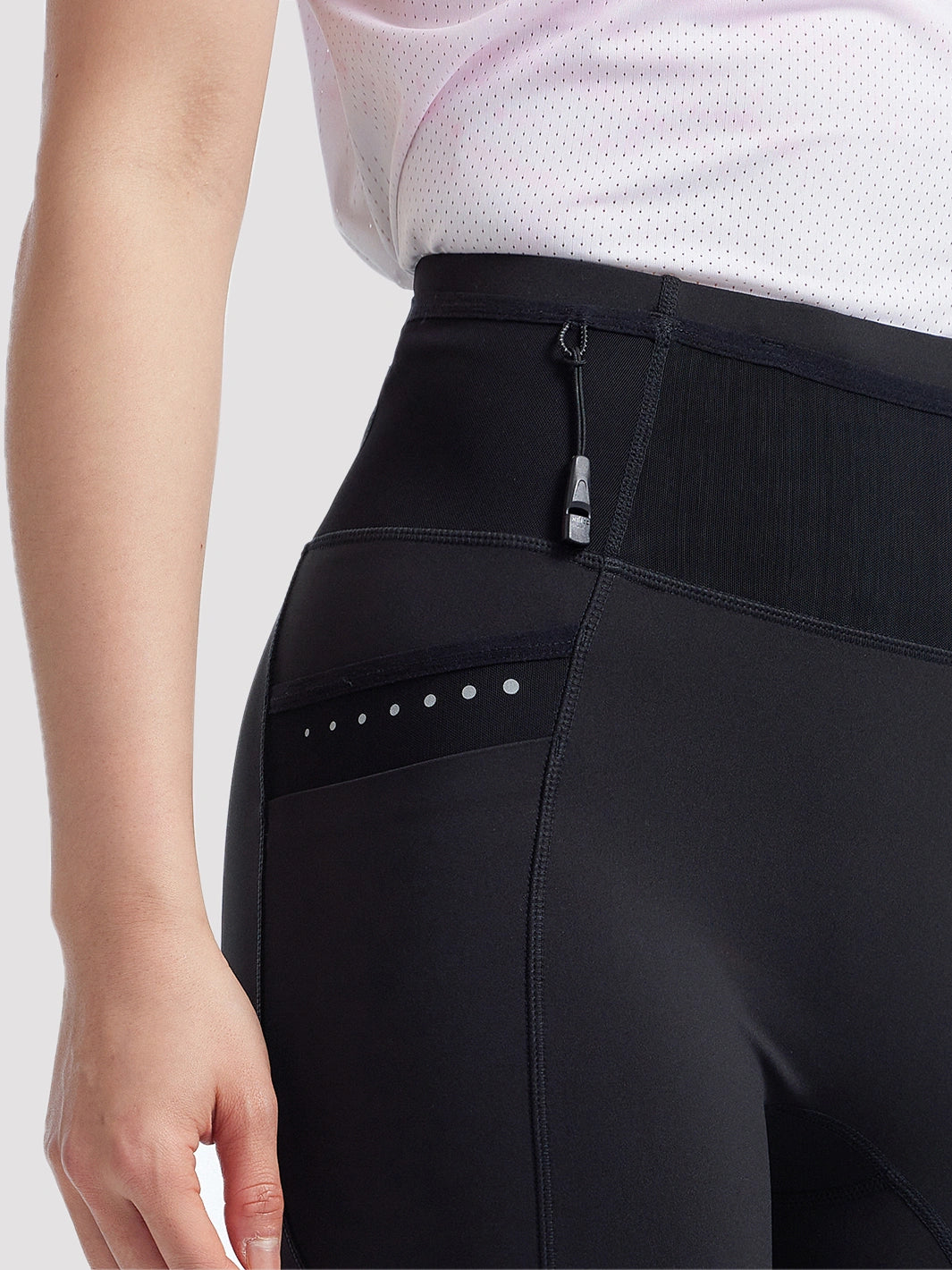 Women's High-Waist Multi-Pocket Trail Running Shorts Pioneer Camp