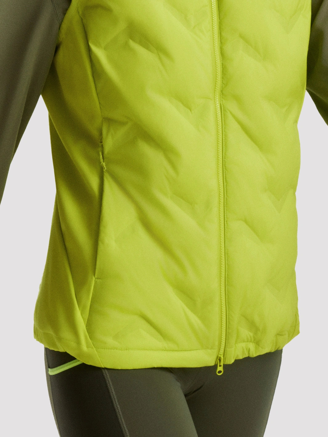 Women's Lightweight Goose Down Trail Running Vest PIONEER CAMP