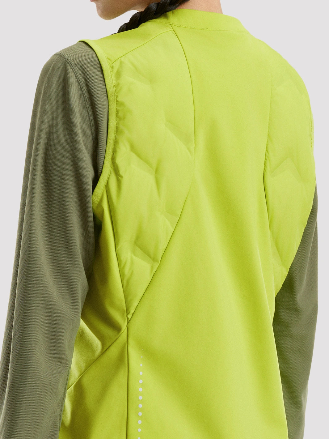 Women's Lightweight Goose Down Trail Running Vest PIONEER CAMP