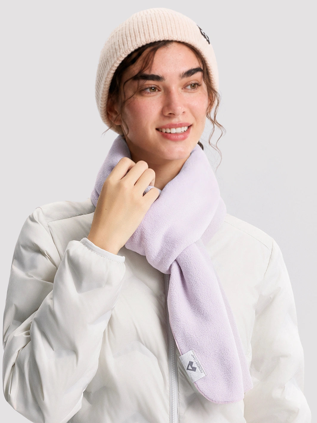 Anti-Static Long-Pile Fleece Scarf PIONEER CAMP
