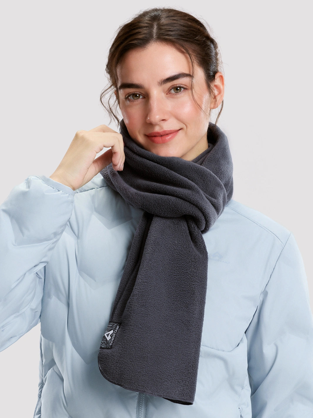 Anti-Static Long-Pile Fleece Scarf PIONEER CAMP