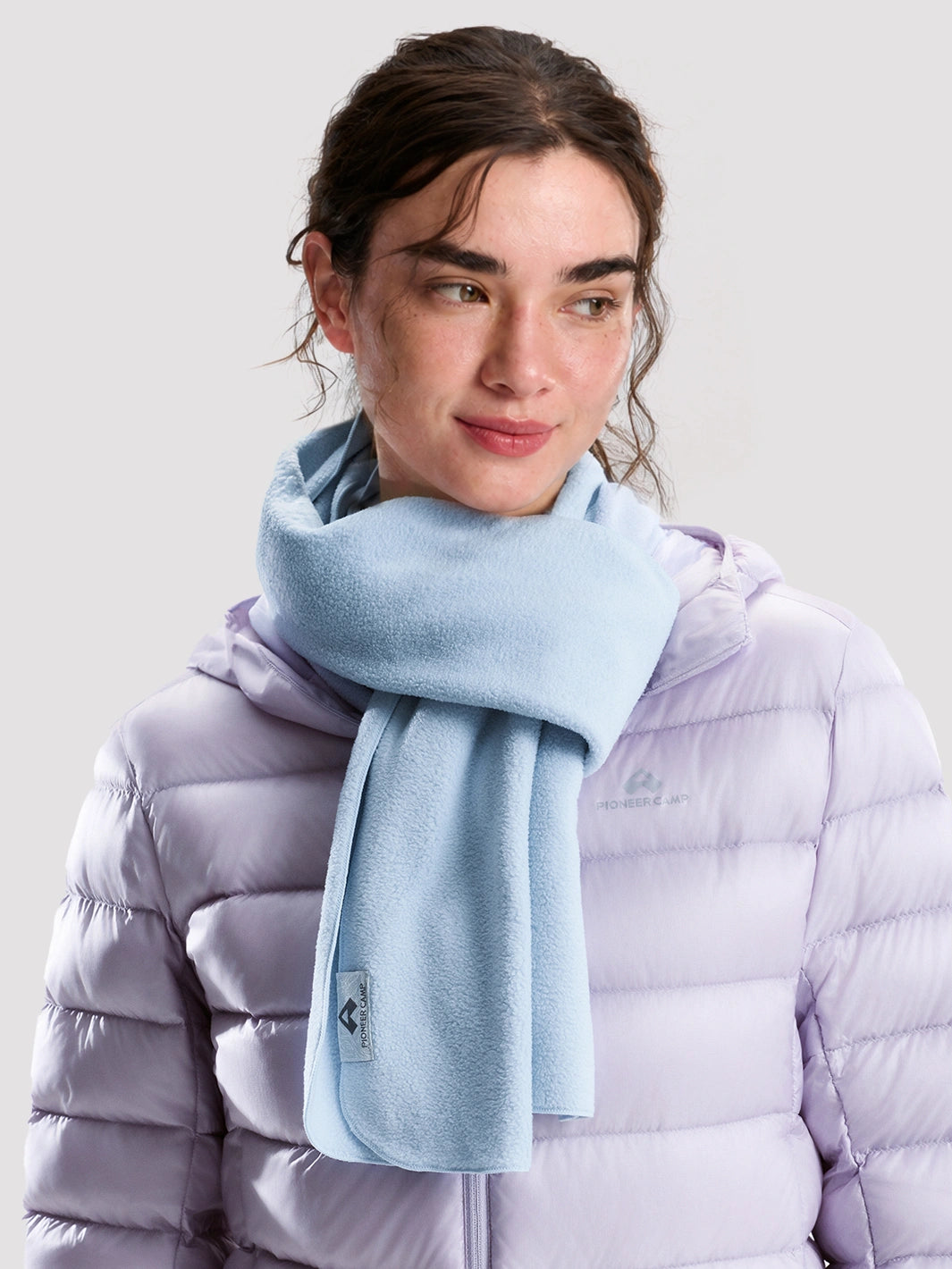Anti-Static Long-Pile Fleece Scarf PIONEER CAMP