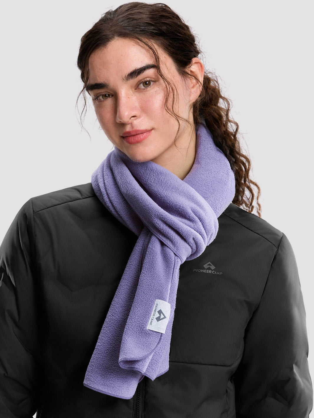 Anti-Static Long-Pile Fleece Scarf PIONEER CAMP