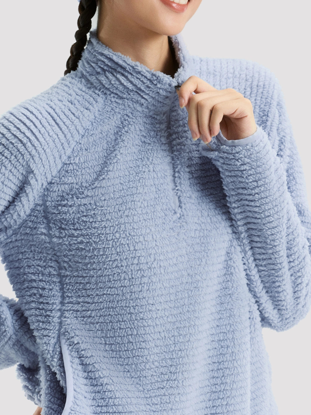 Women's Lightweight PrimaLoft Fleece Half-Zip Pullover PIONEER CAMP