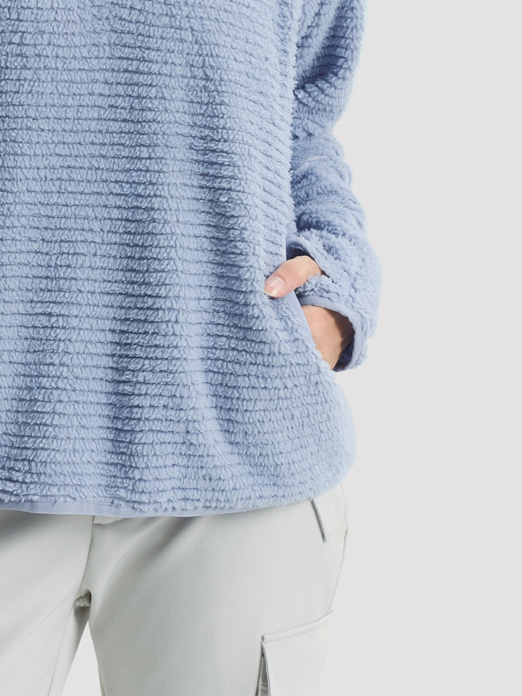 Women's Lightweight PrimaLoft Fleece Half-Zip Pullover PIONEER CAMP