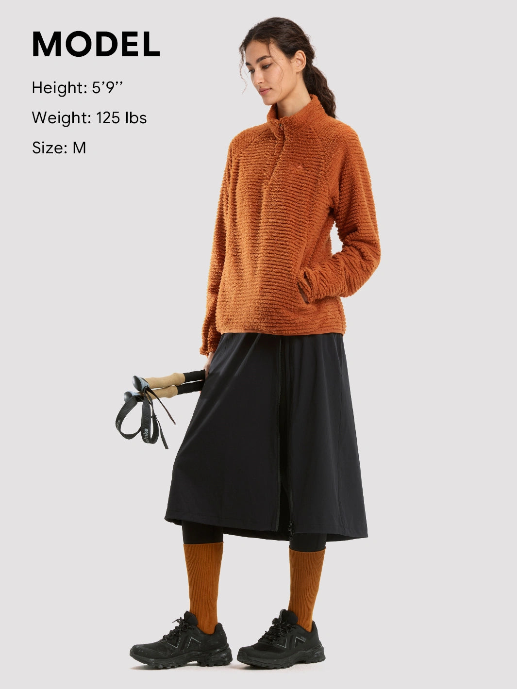 Women's Lightweight PrimaLoft Fleece Half-Zip Pullover PIONEER CAMP