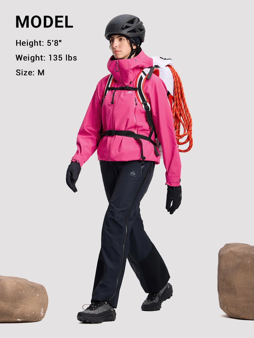 Ego Women's Toray 3L All-Weather Hardshell Jacket PIONEER CAMP
