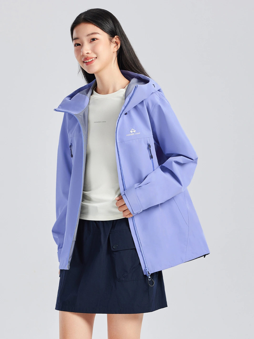 Lu Han's Pick - Unisex Toray 3L Waterproof Hardshell Jacket PIONEER CAMP