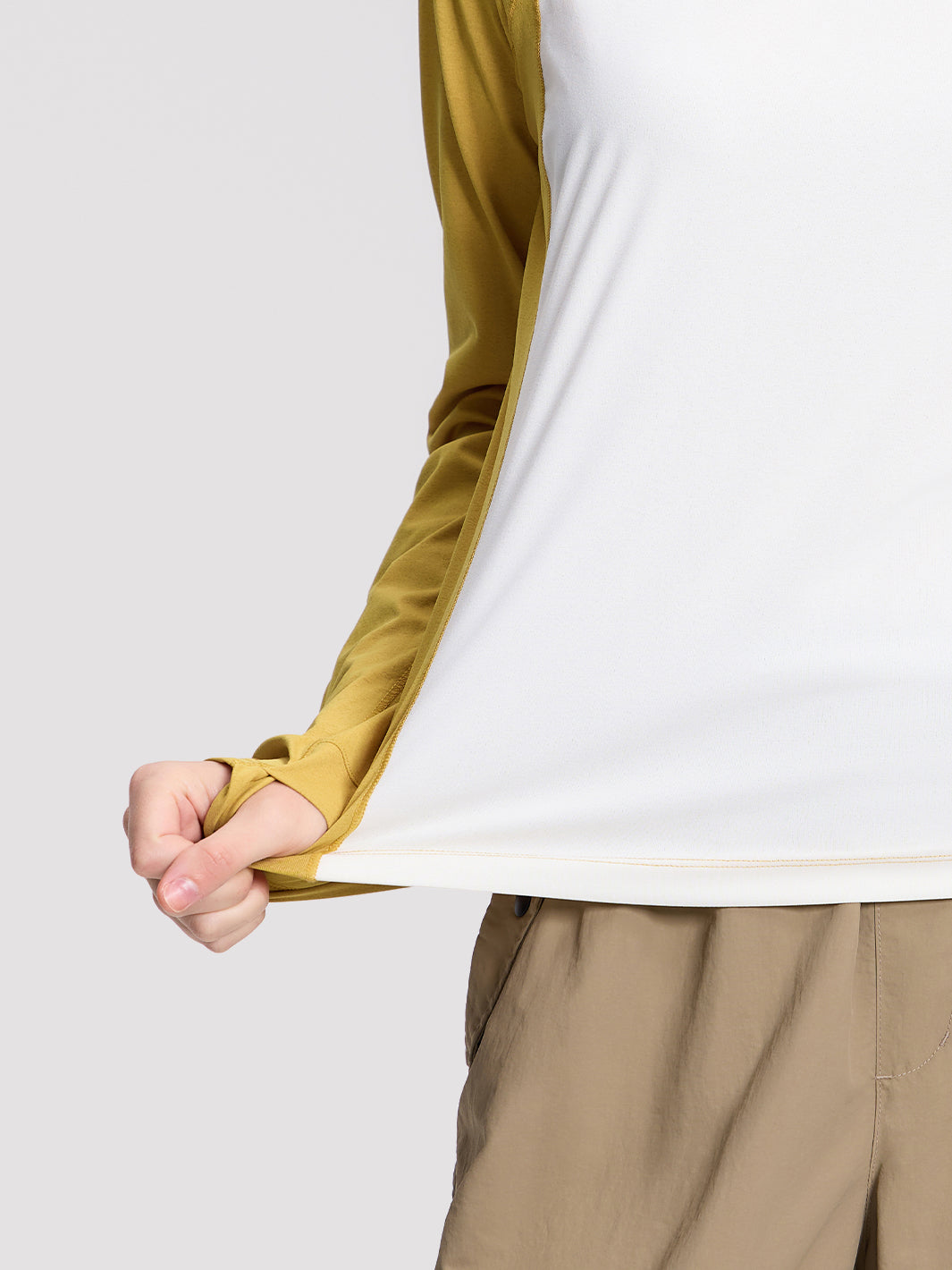 Women's Quick-Dry Colorblock Half-Zip Top PIONEER CAMP