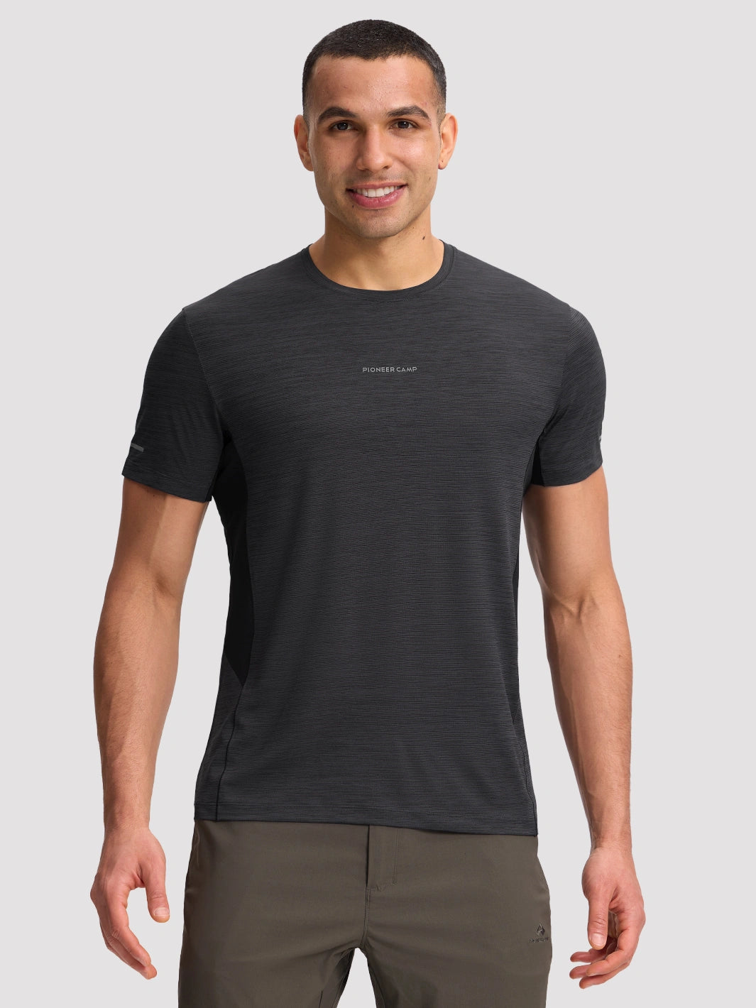 Men's Breathable Mesh-Back Performance Top