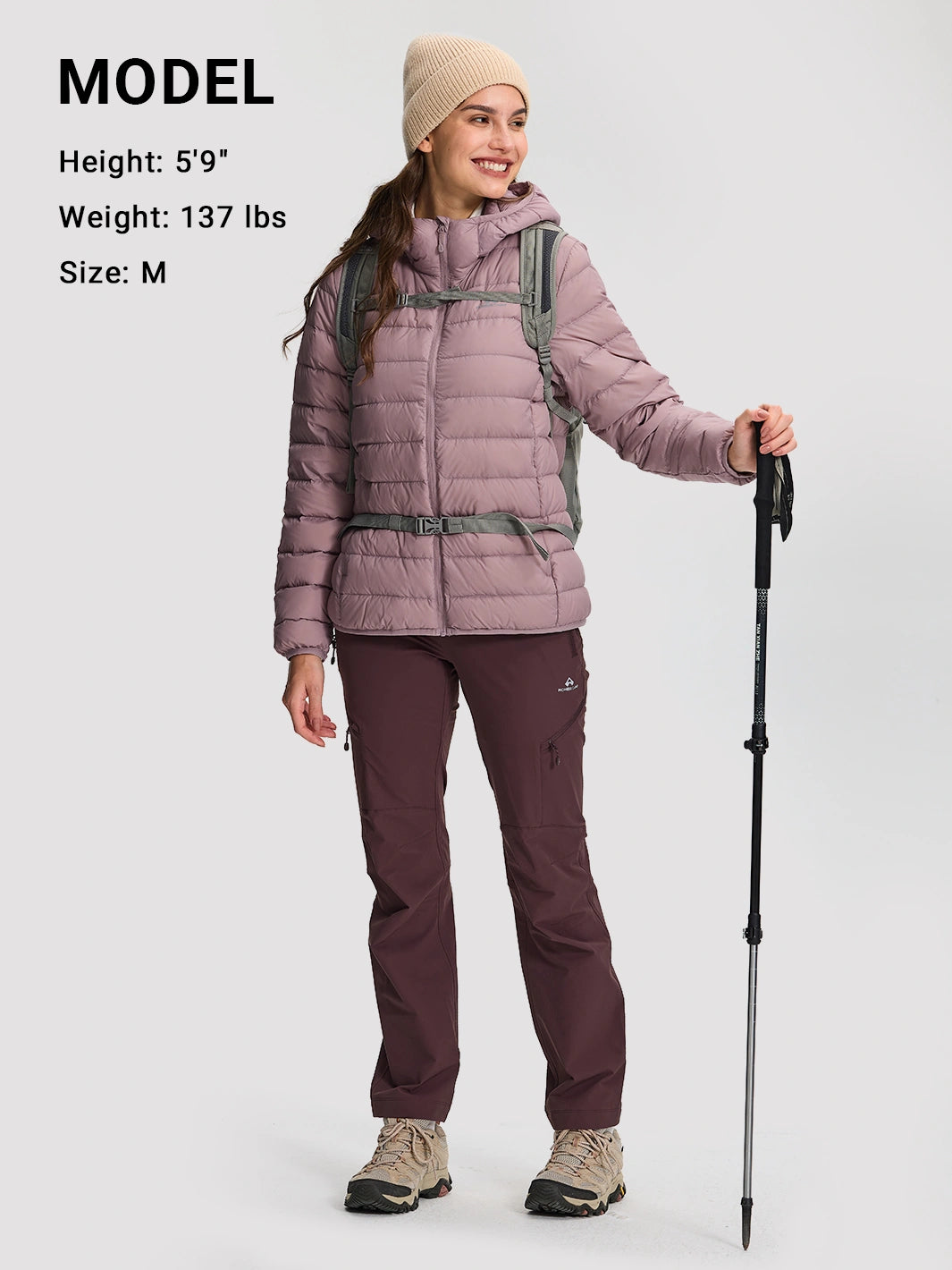 Pioneer Camp NOVA Women's Lightweight 650 Fill Down Jacket PIONEER CAMP