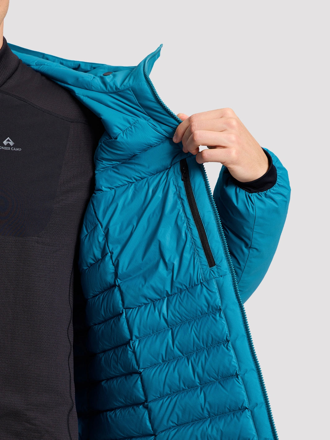 Men's Toray 2L Waterproof 800 Fill Power Goose Down Jacket PIONEER CAMP