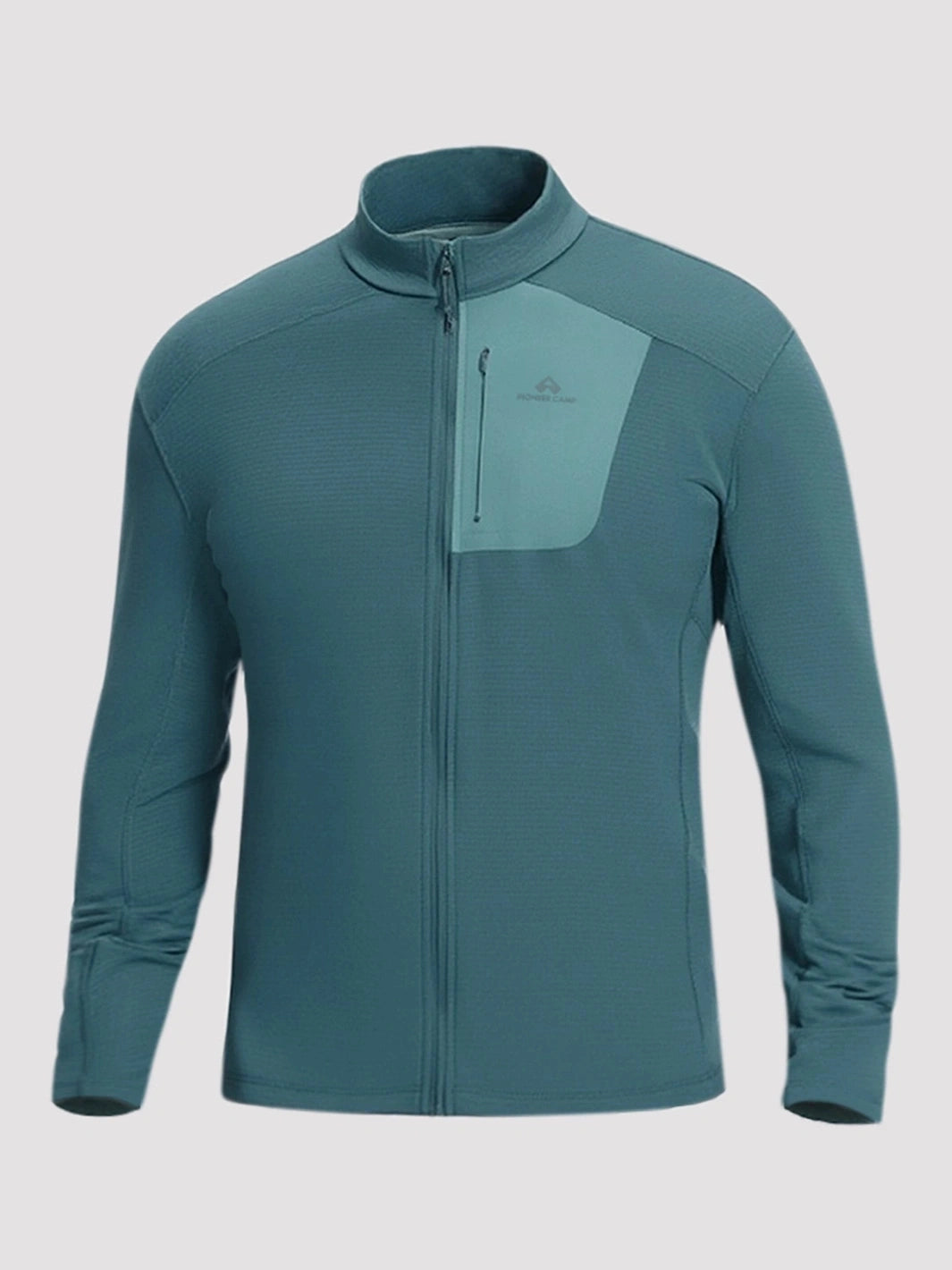 Men's Dynamic Full-Zip Grid Fleece Jacket PIONEER CAMP