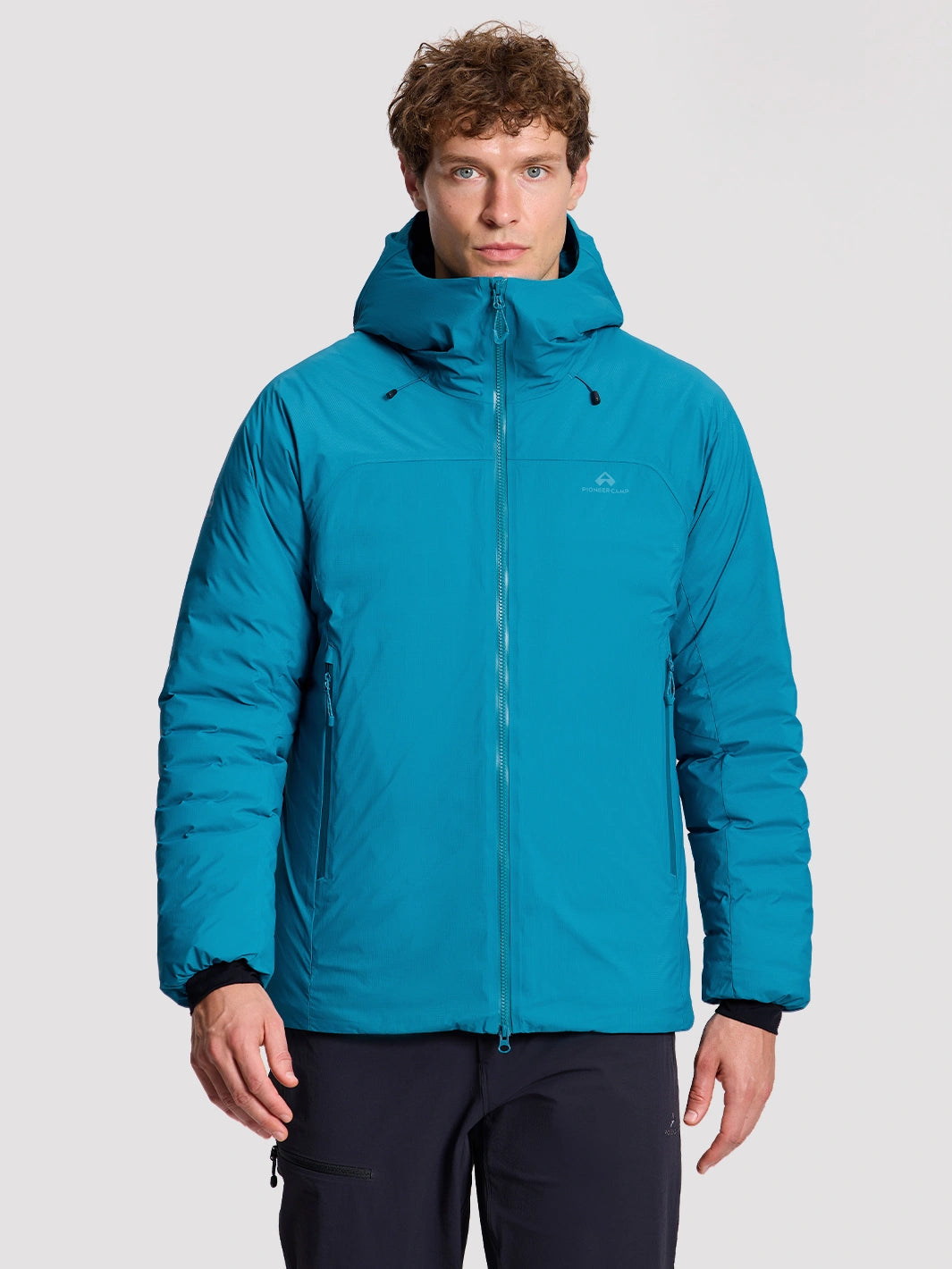 Men's Toray 2L Waterproof 800 Fill Power Goose Down Jacket PIONEER CAMP
