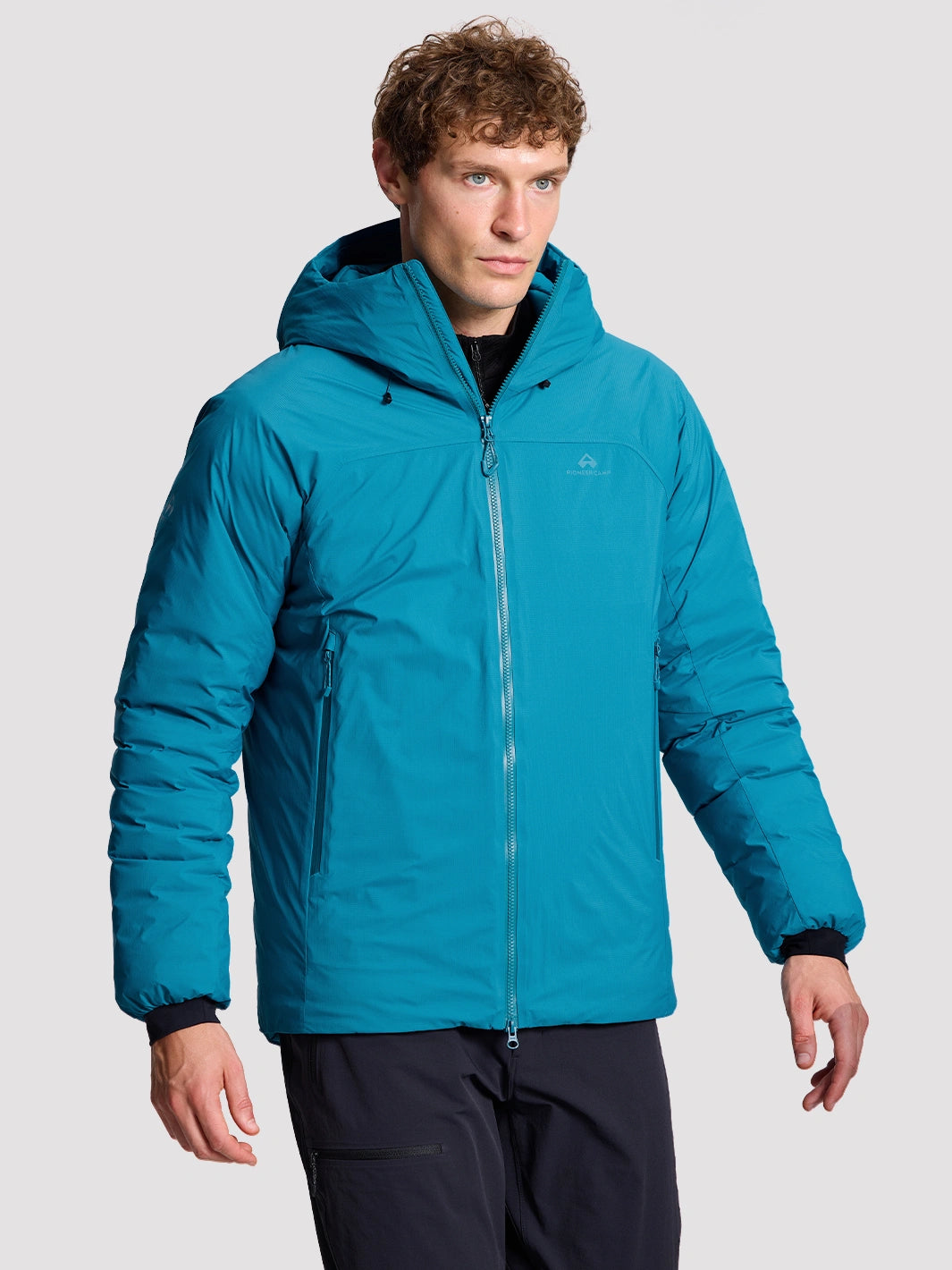 Men's Toray 2L Waterproof 800 Fill Power Goose Down Jacket PIONEER CAMP