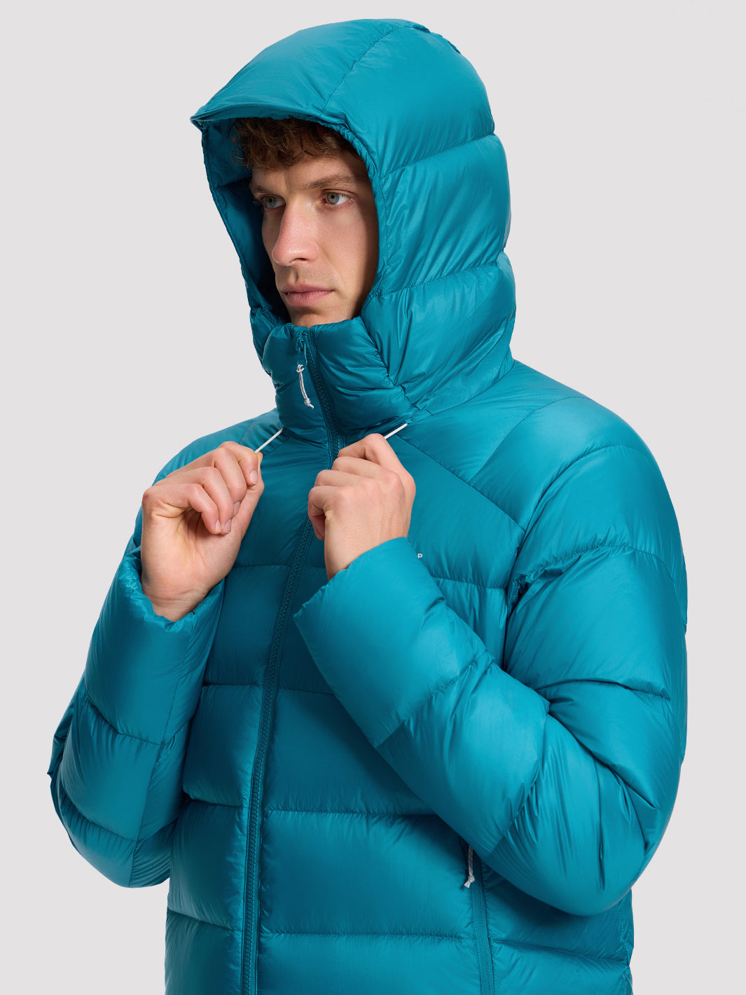 Men's 800-Fill Goose Down Hooded Jacket PIONEER CAMP