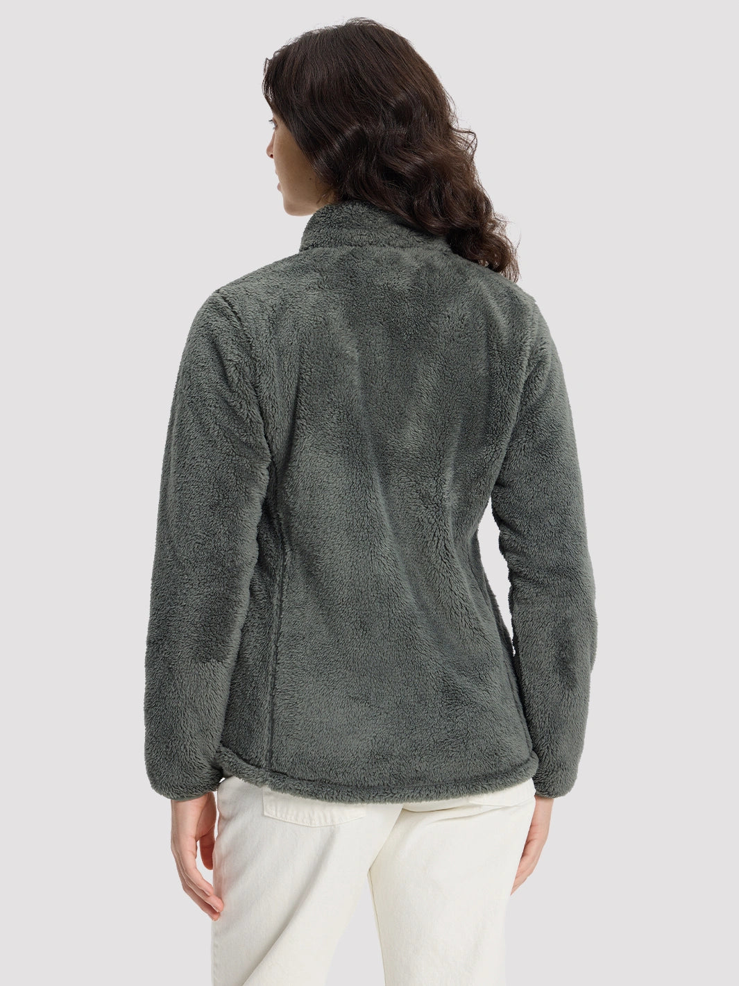 Women's Stand-Collar Coral Fleece Jacket PIONEER CAMP