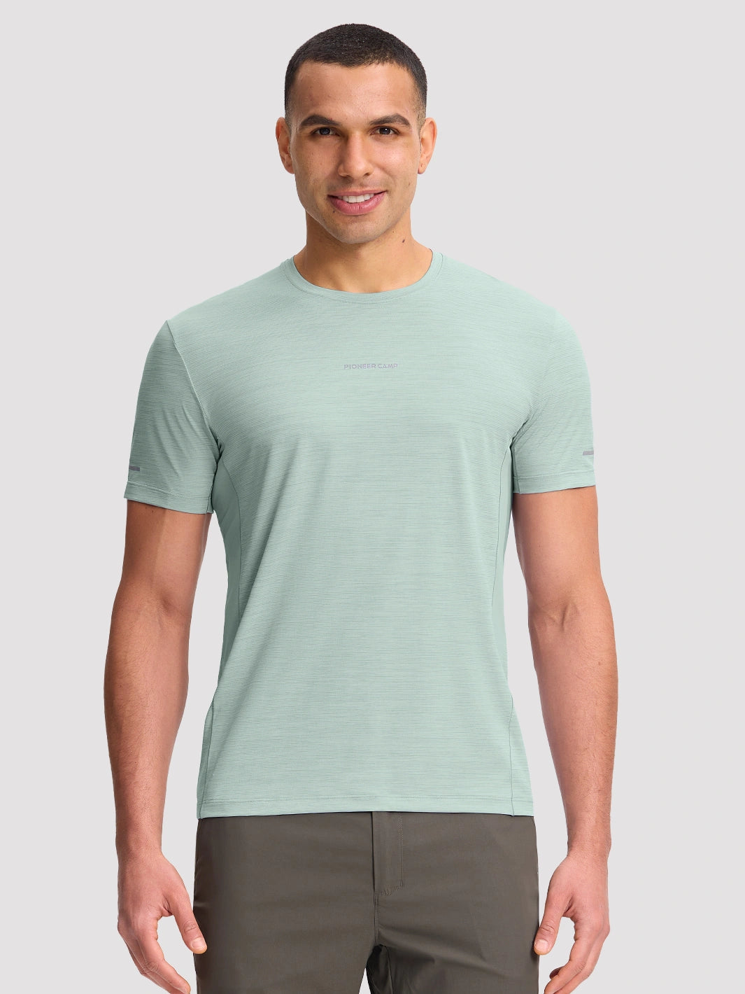 Men's Breathable Mesh-Back Performance Top