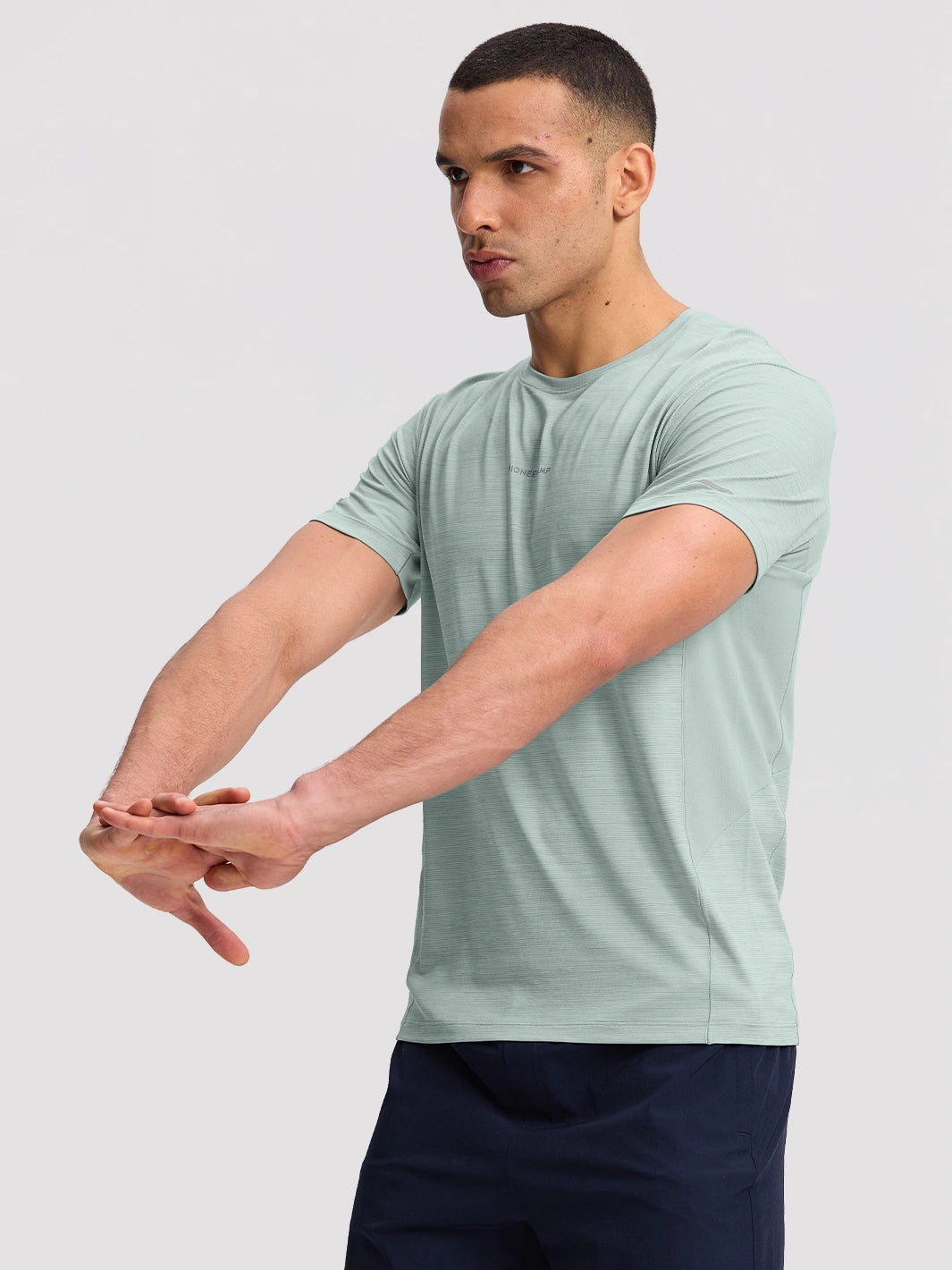 Men's Breathable Mesh-Back Performance Top