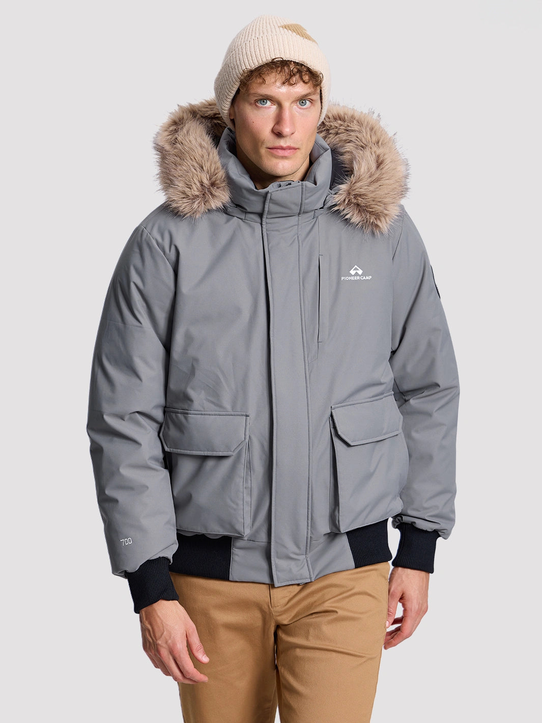 Men's Water-Resistant 700 Fill Power Down Parka PIONEER CAMP