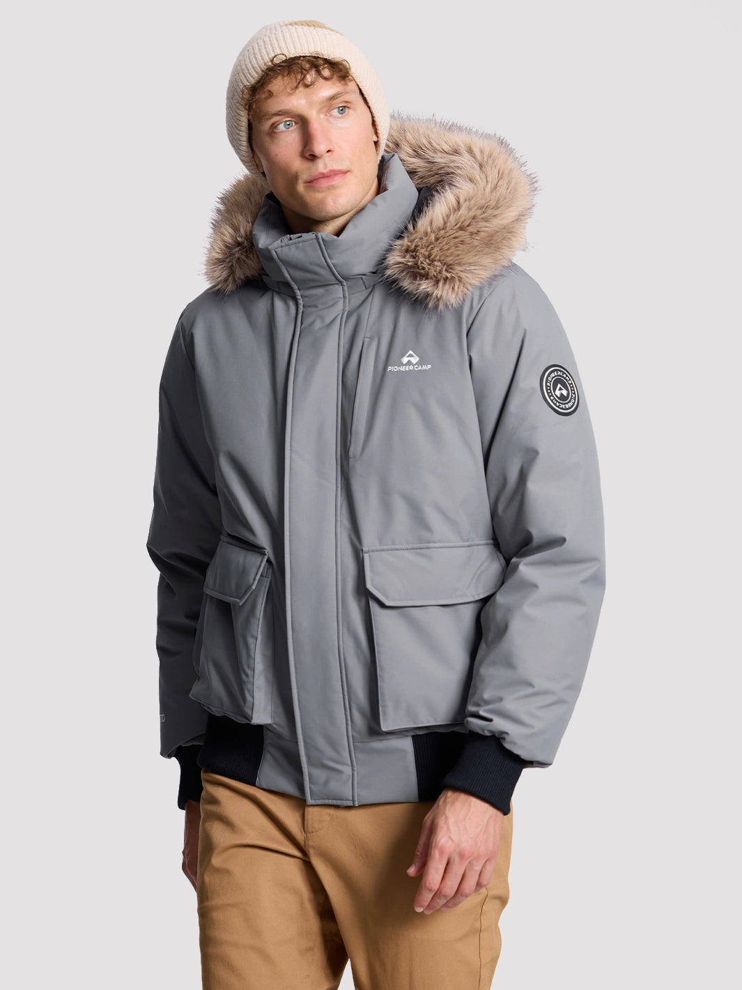Men's Water-Resistant 700 Fill Power Down Parka PIONEER CAMP