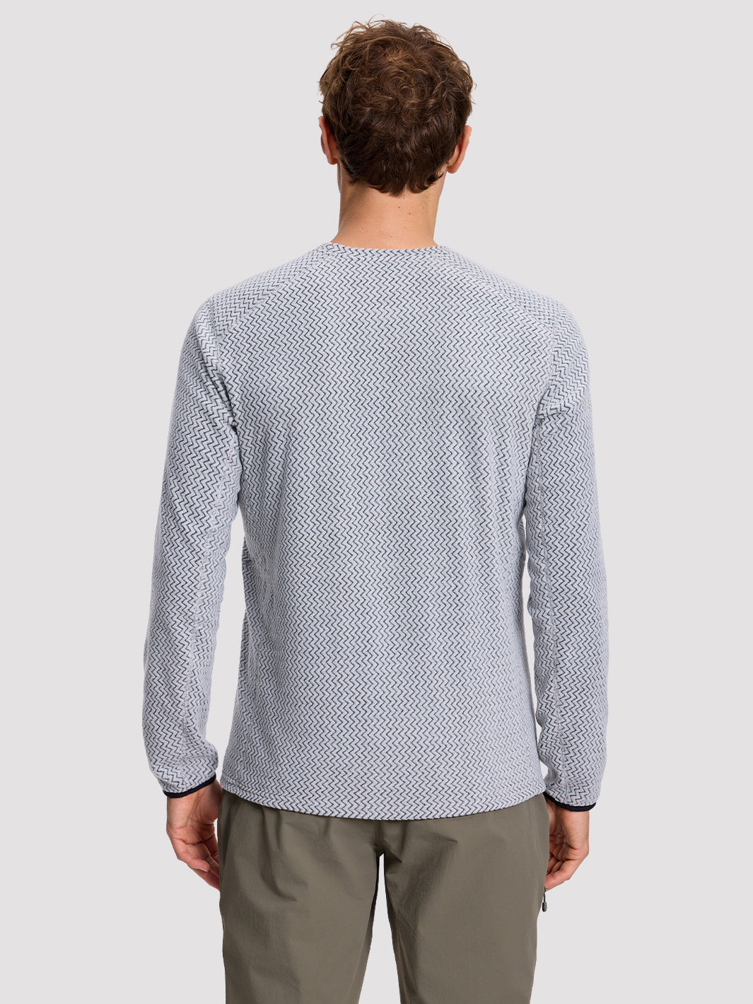 Men's Moisture-Wicking Wave Fleece Crewneck PIONEER CAMP