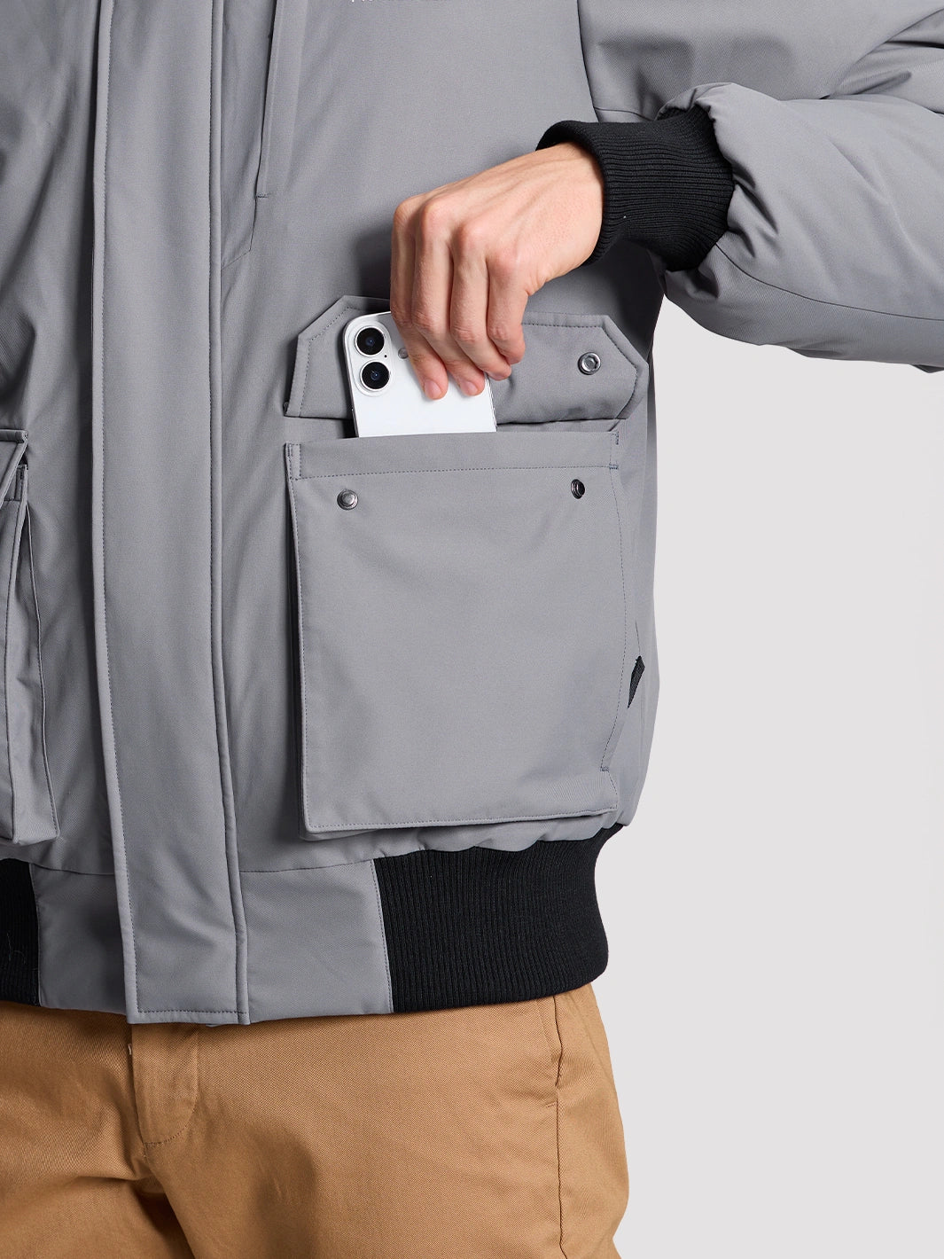 Men's Water-Resistant 700 Fill Power Down Parka PIONEER CAMP