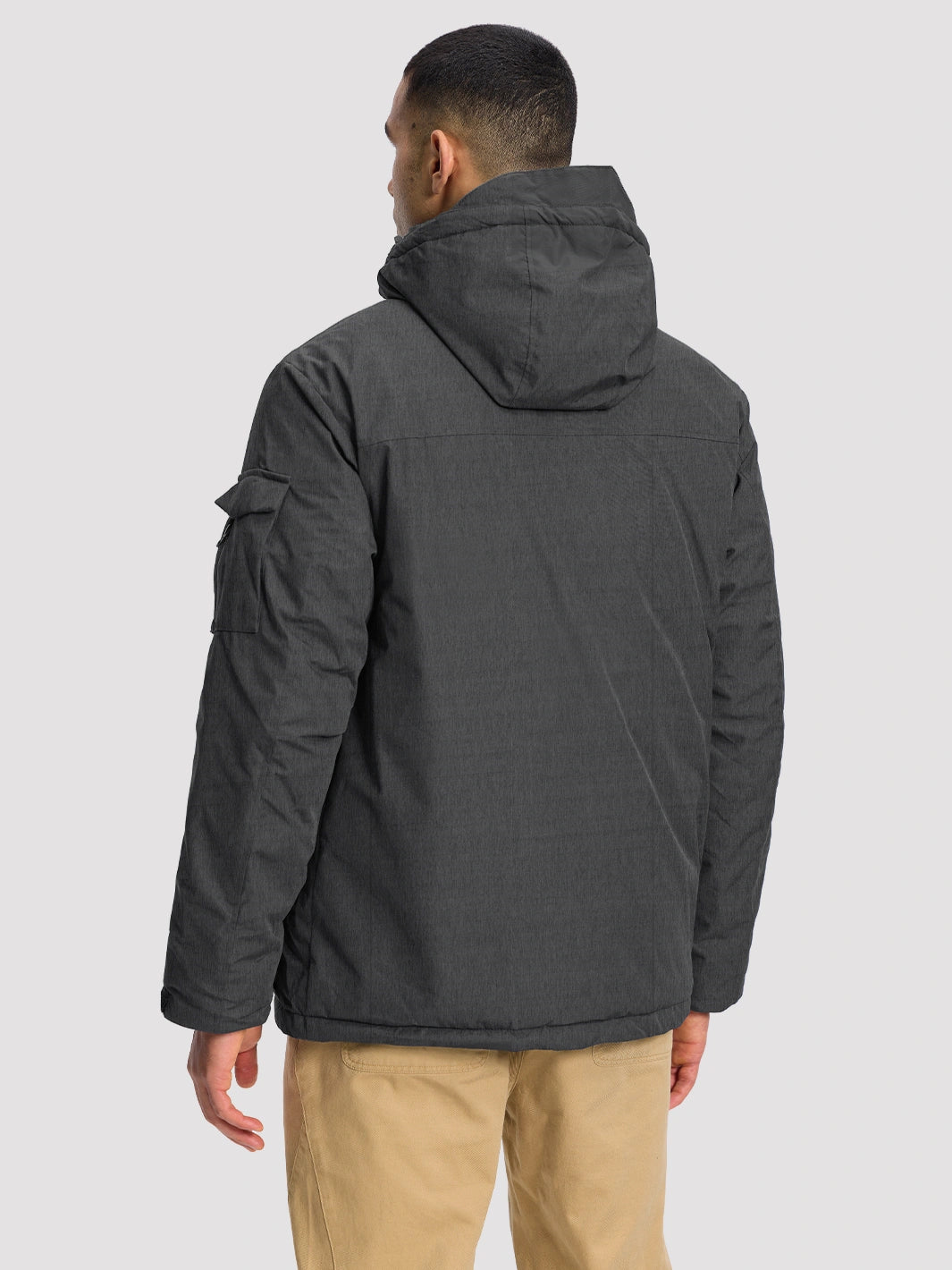 Men's 9-Pocket Hooded Fleece-Lined Winter Parka PIONEER CAMP