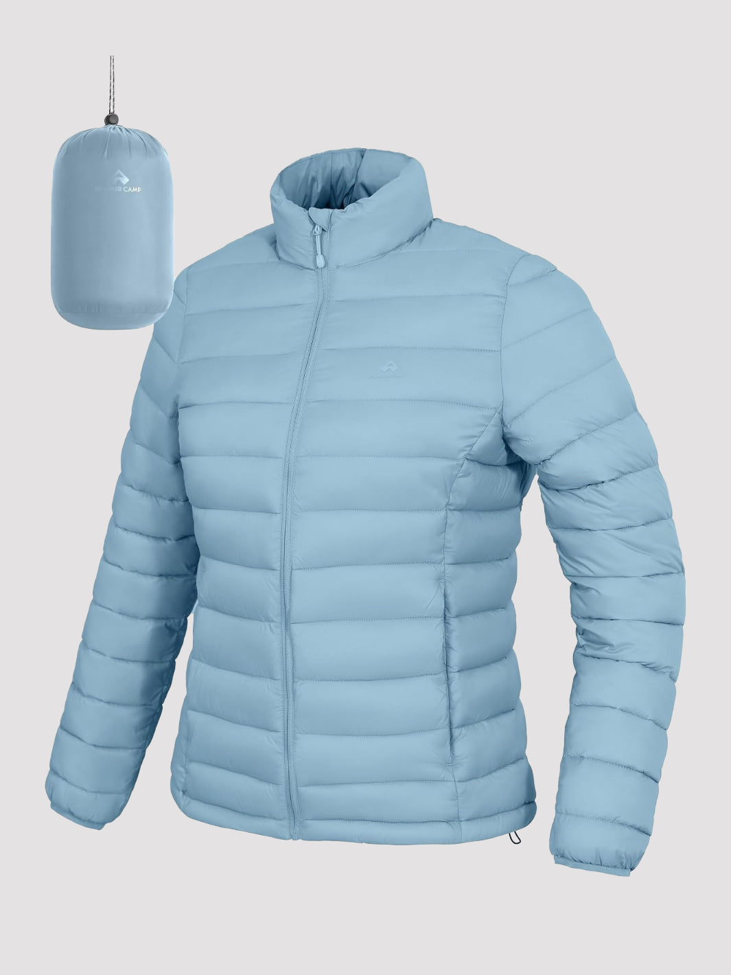 Women's 350g Lightweight Packable Puffer Jacket PIONEER CAMP