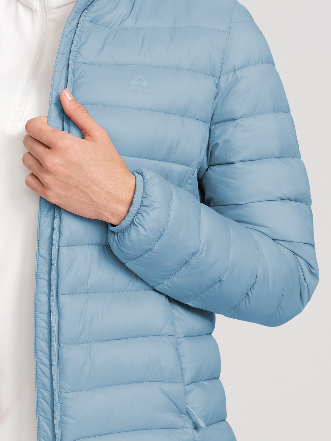 Women's 350g Lightweight Packable Puffer Jacket PIONEER CAMP